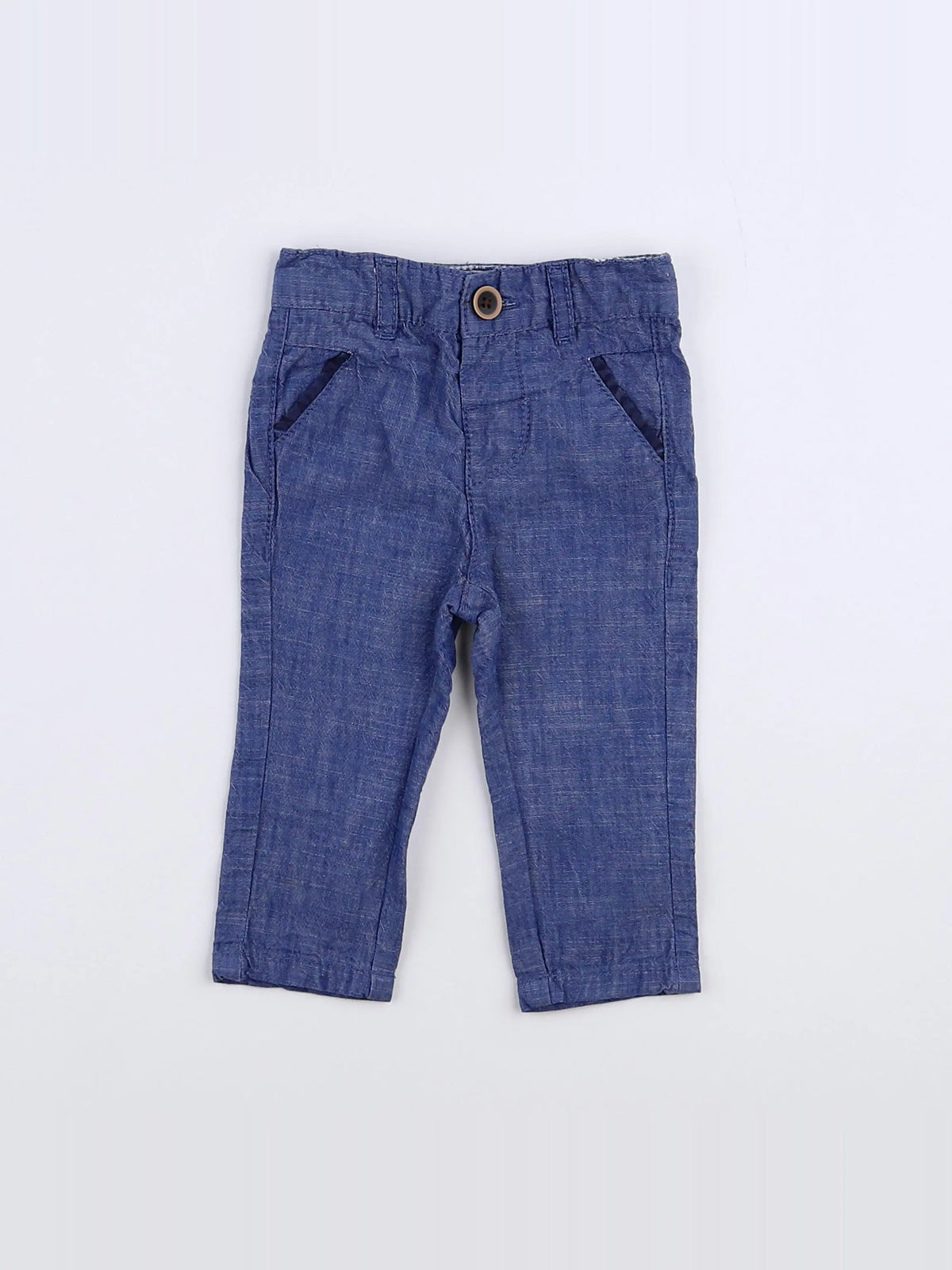 Tape à l'oeil - pantalon bleu - 3 mois