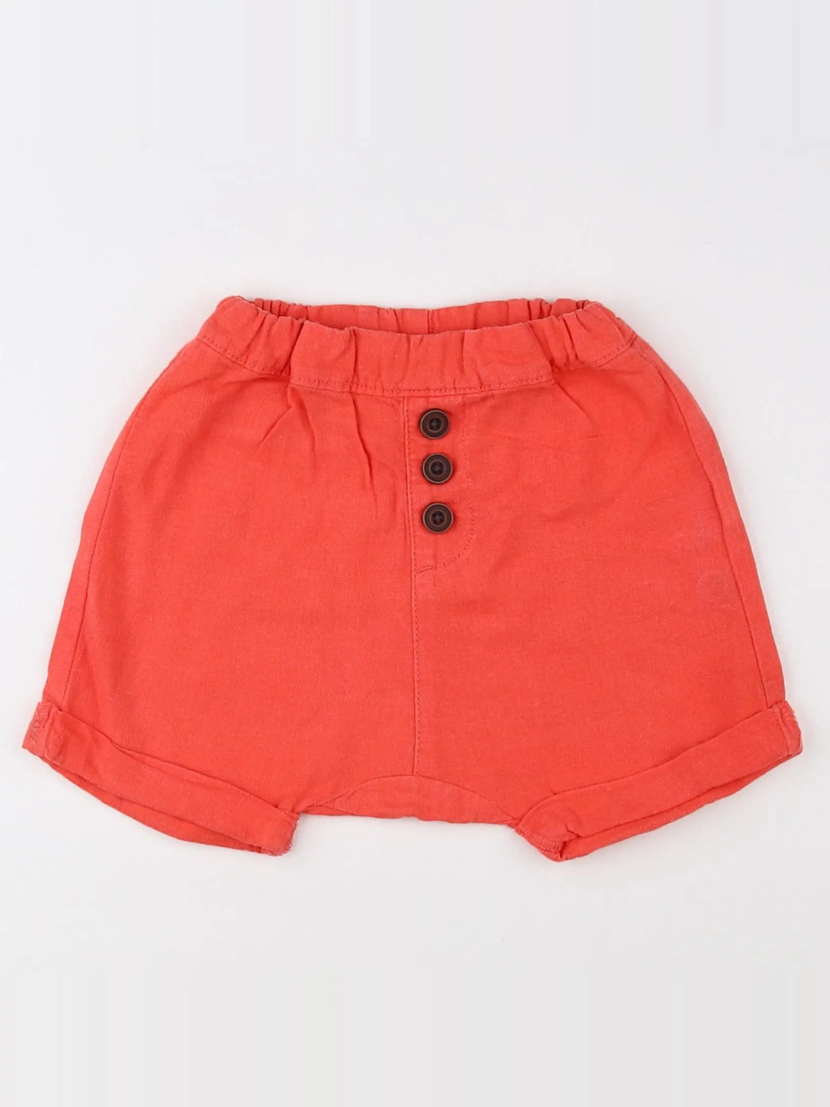 Tape à l'oeil - short orange - 18 mois