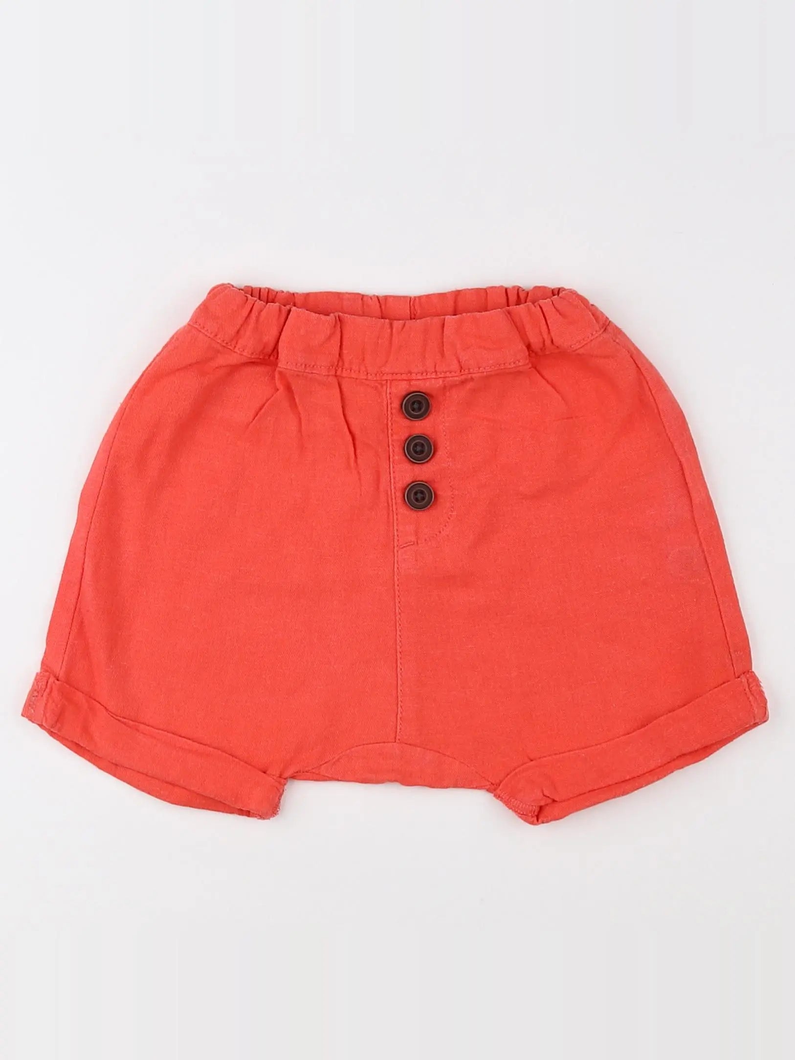 Tape à l'oeil - short orange - 18 mois