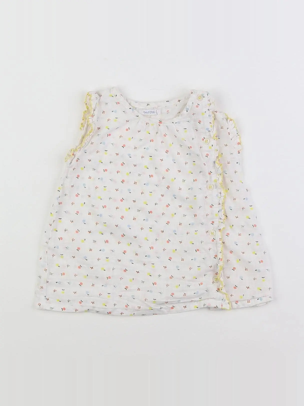 Boutchou - blouse beige, jaune - 18 mois