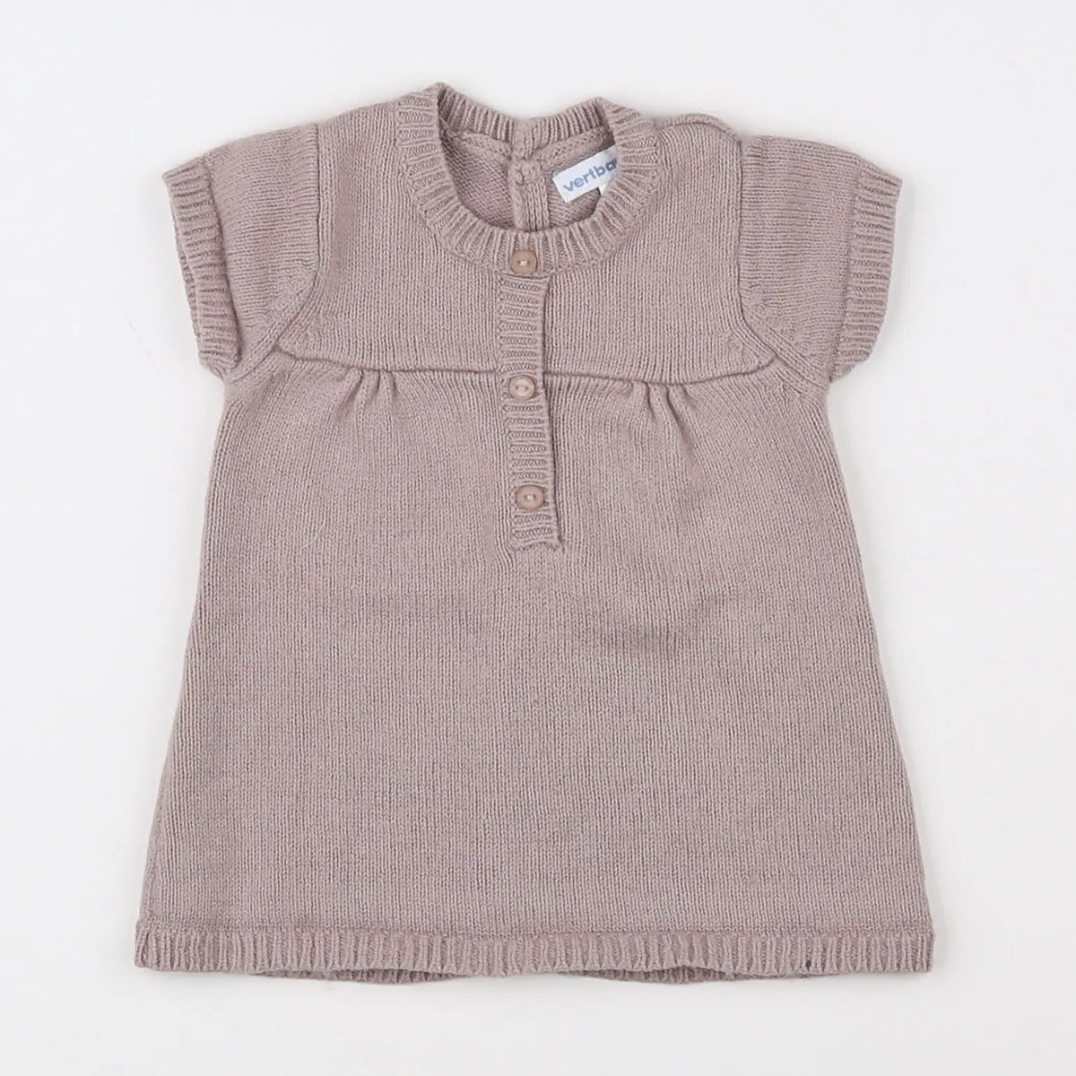Vertbaudet - robe violet - 3 mois