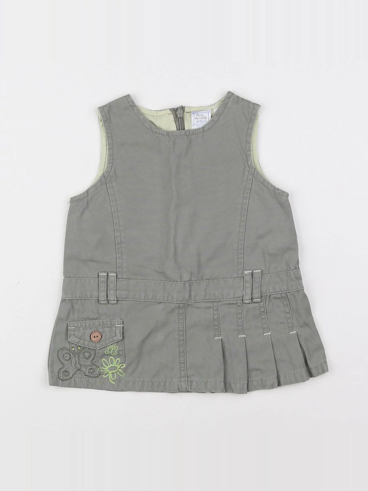 Cadet Rousselle - robe vert - 3 mois