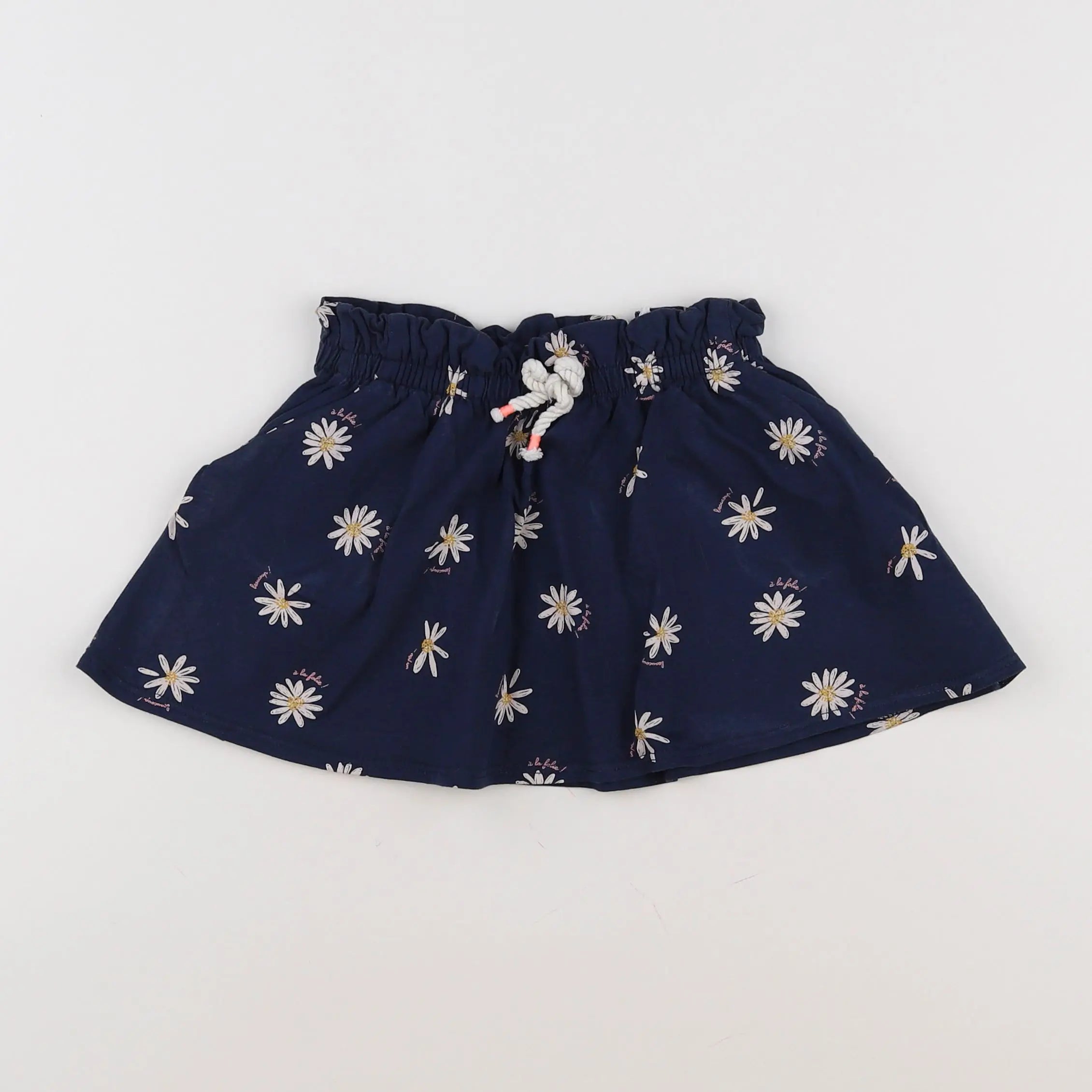 Vertbaudet - jupe bleu - 2 ans