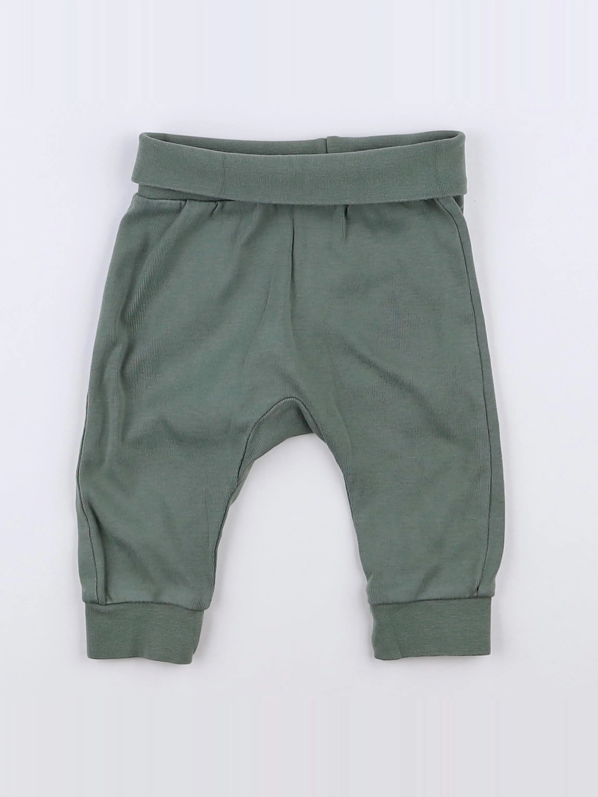 H&M - sarouel vert - 3 mois