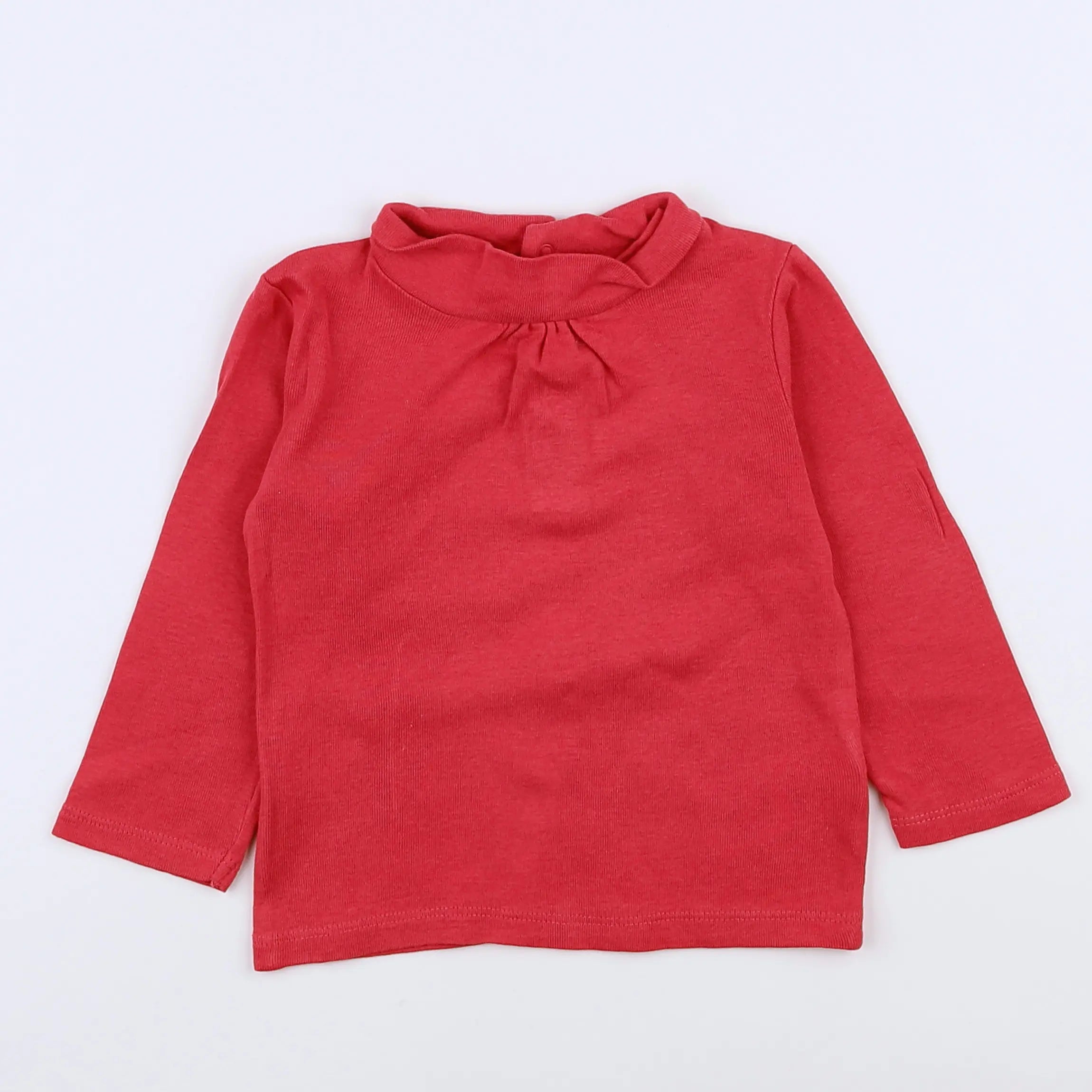 Vertbaudet - tee-shirt rose - 12 mois
