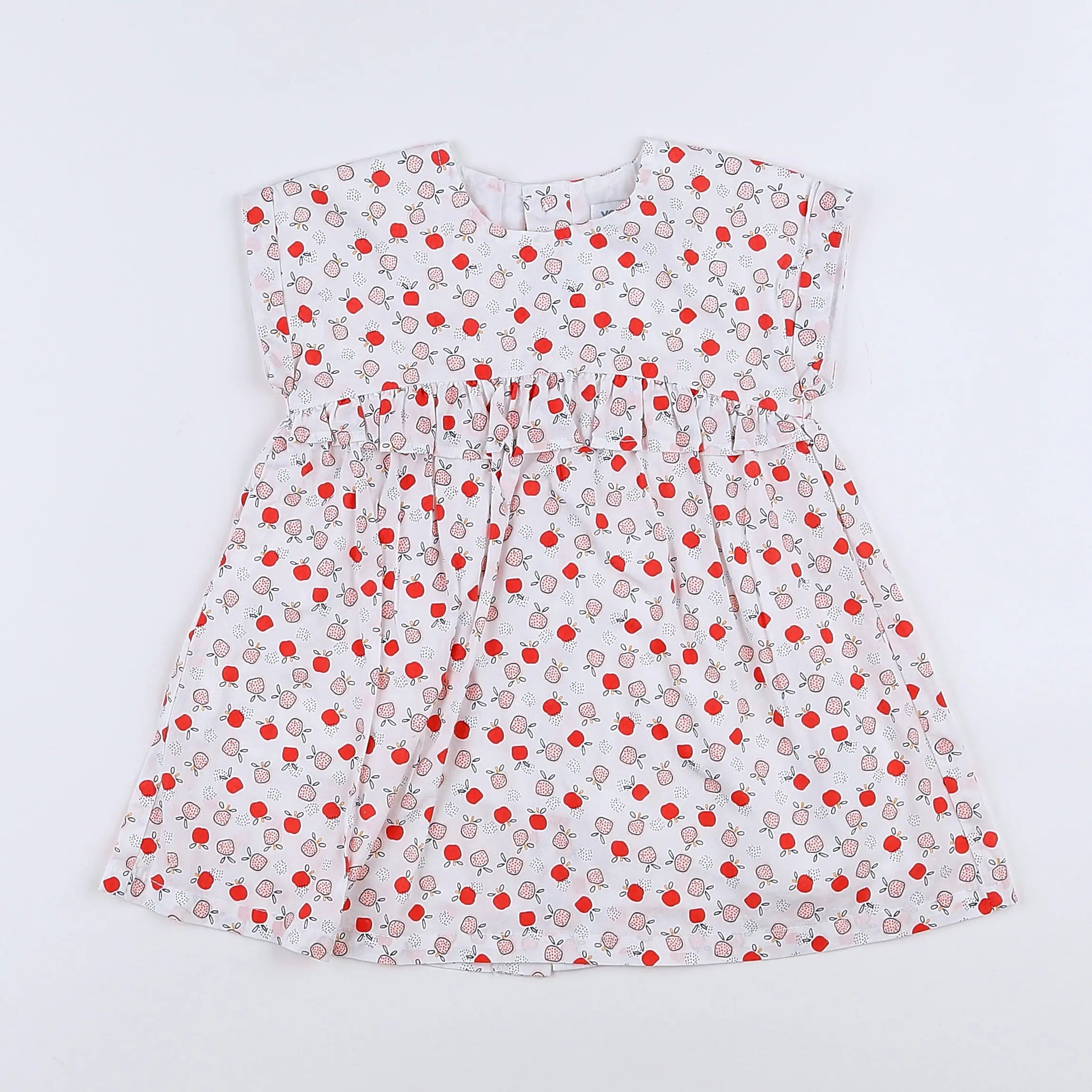 Vertbaudet - robe blanc - 12 mois