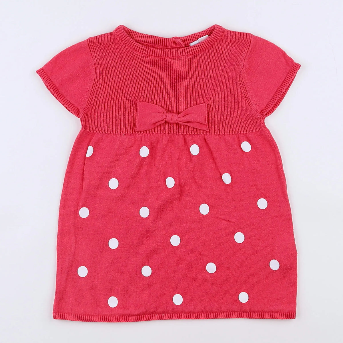 Vertbaudet - robe rose - 12 mois