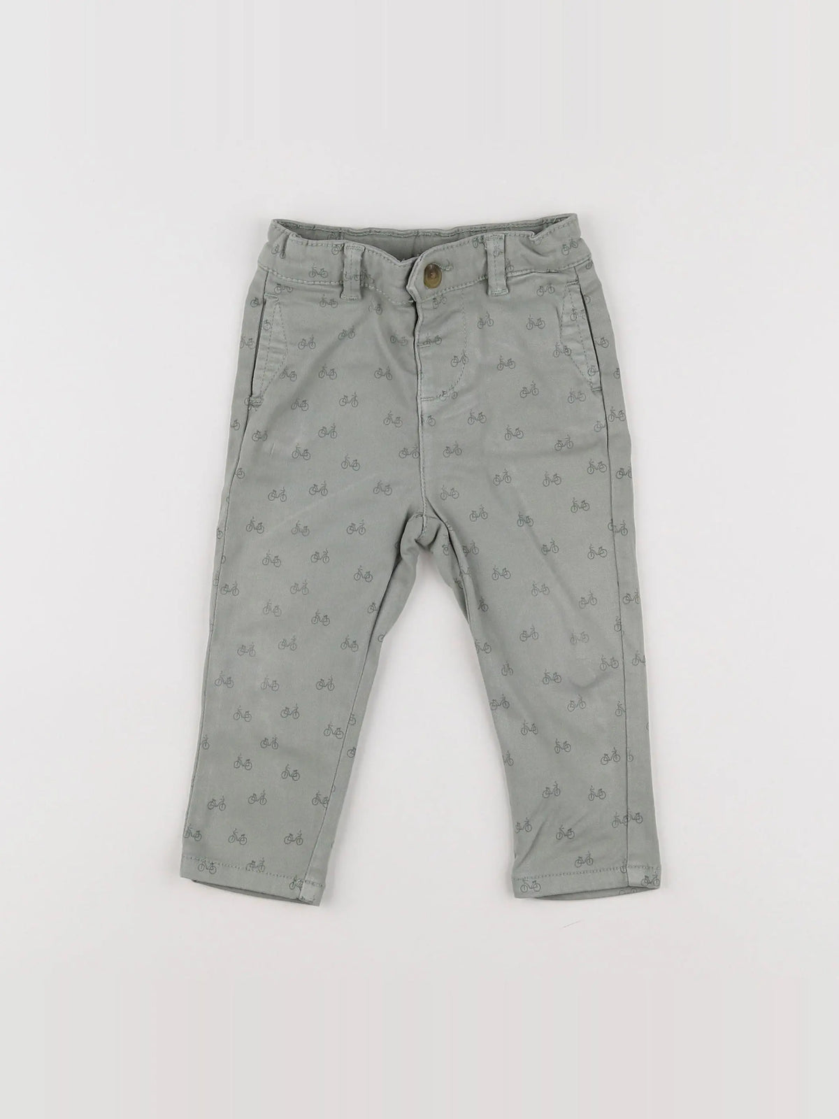 Tape à l'oeil - pantalon vert - 12 mois
