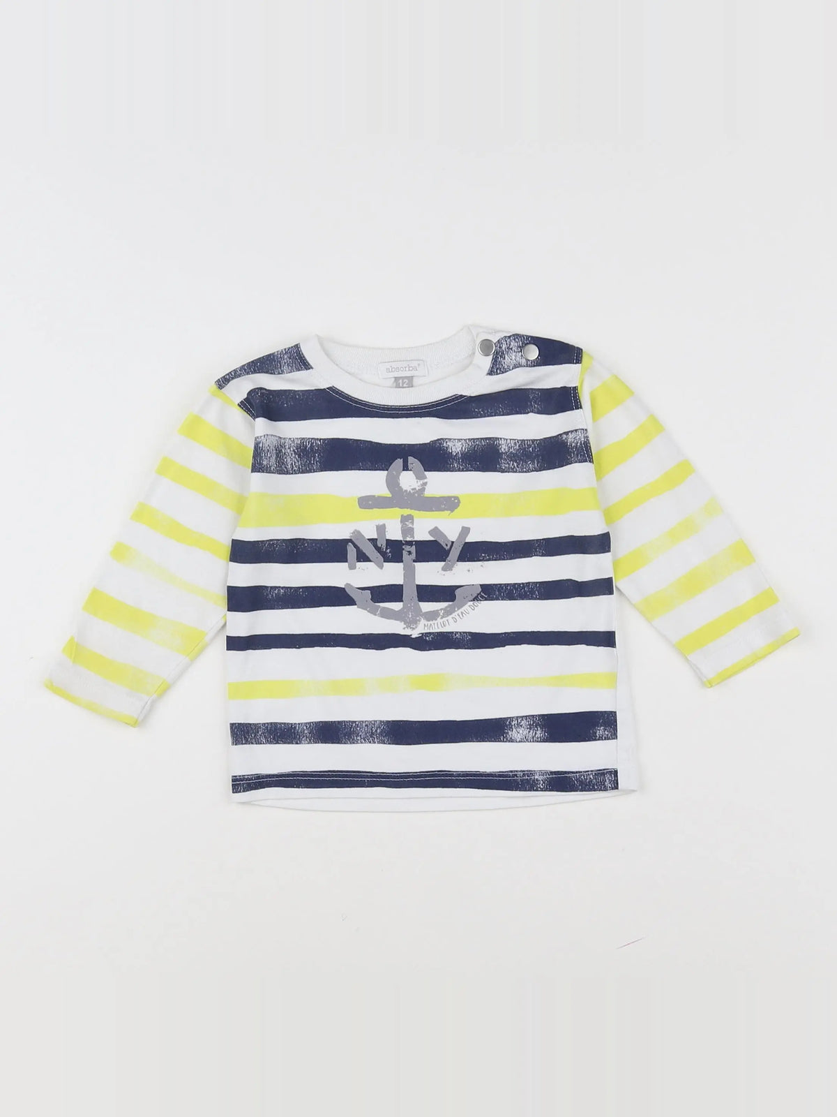 Absorba - tee-shirt multicolore - 12 mois