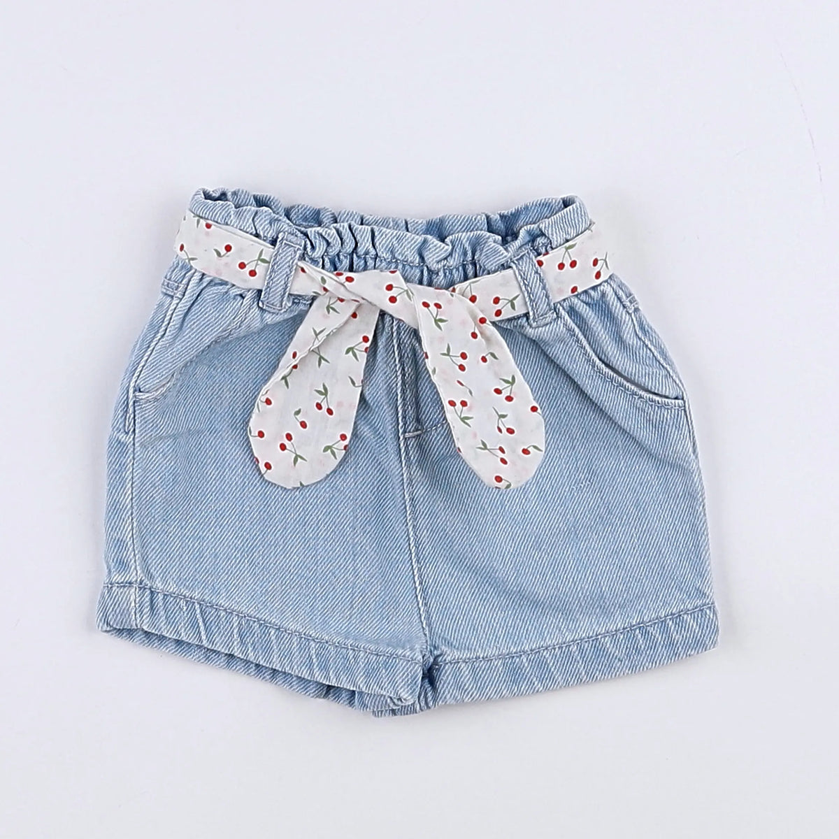 Vertbaudet - short bleu - 3 mois