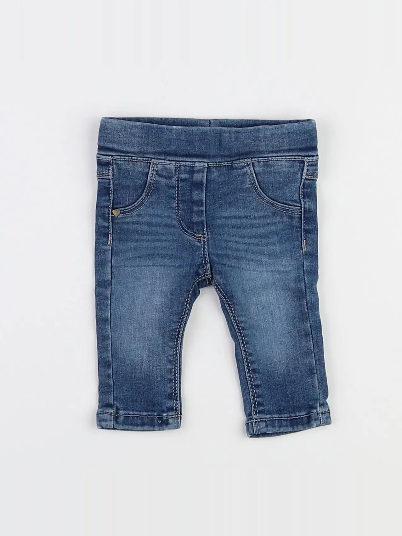 Tape à l'oeil - jegging bleu - 3 mois
