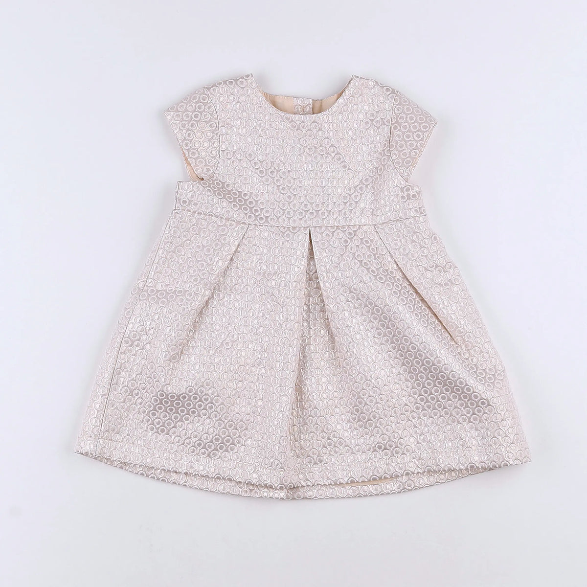 Vertbaudet - robe or - 18 mois