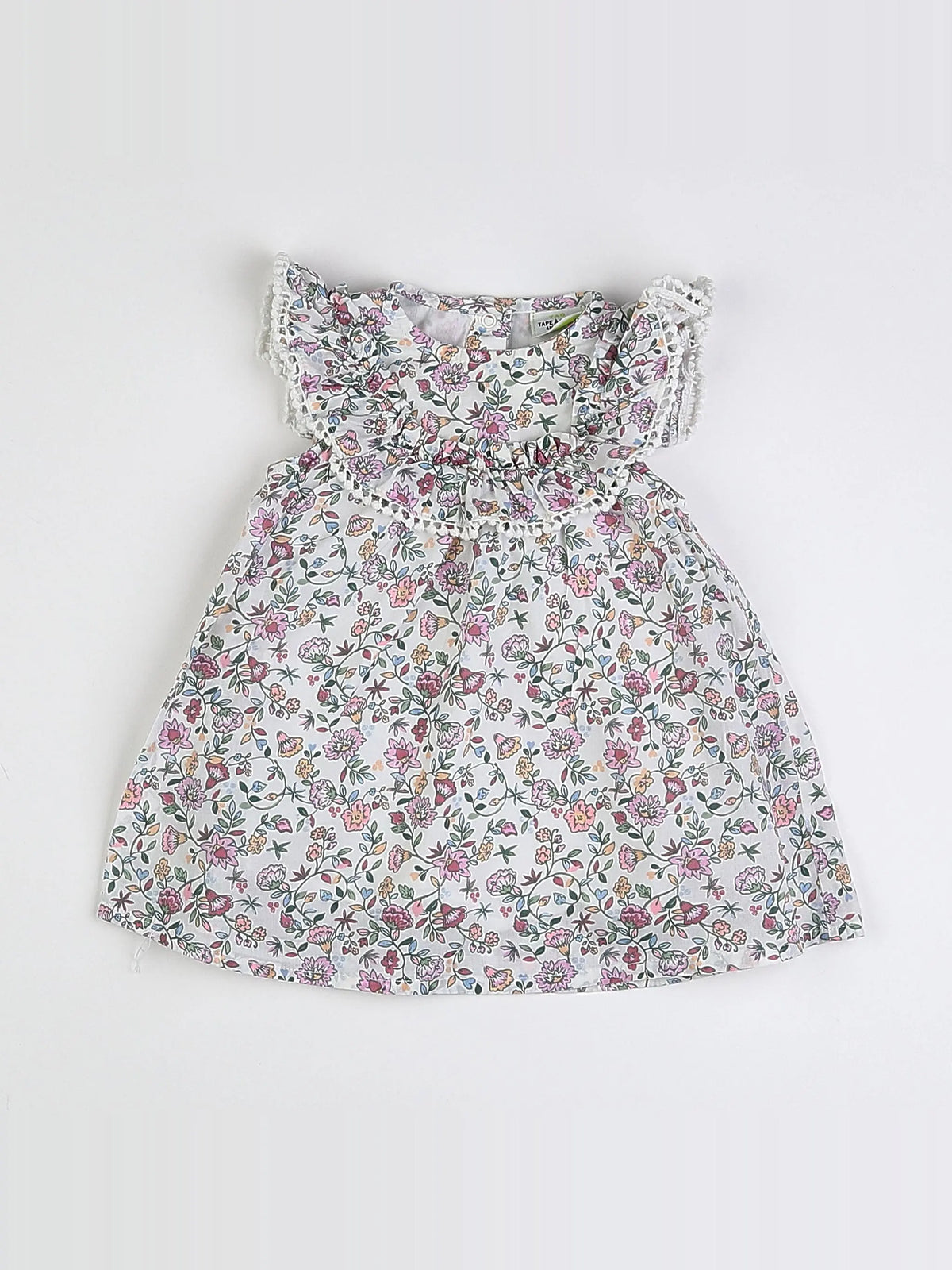Tape à l'oeil - robe rose - 6 mois