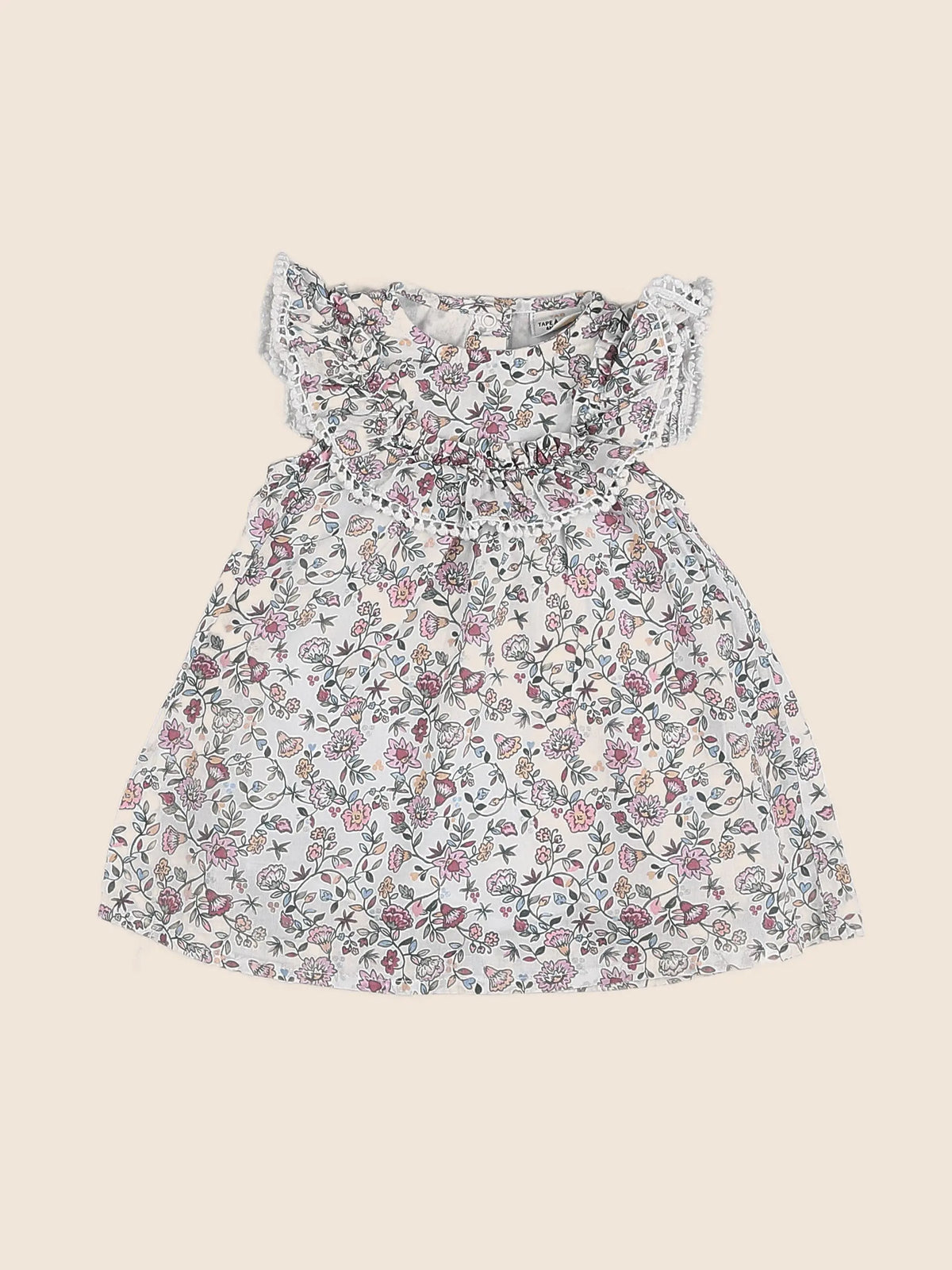 Tape à l'oeil - robe rose - 6 mois