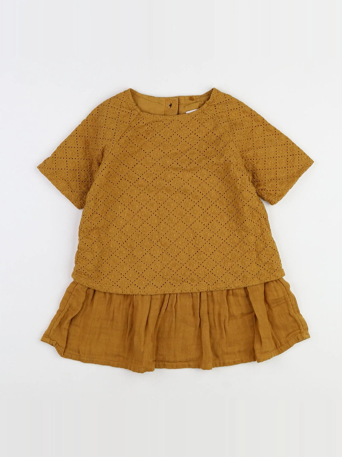 Boutchou - robe jaune - 18 mois