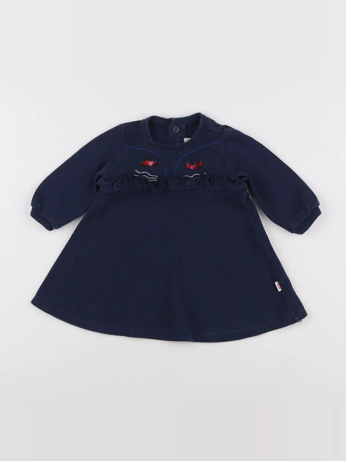 Catimini - robe bleu - 9 mois