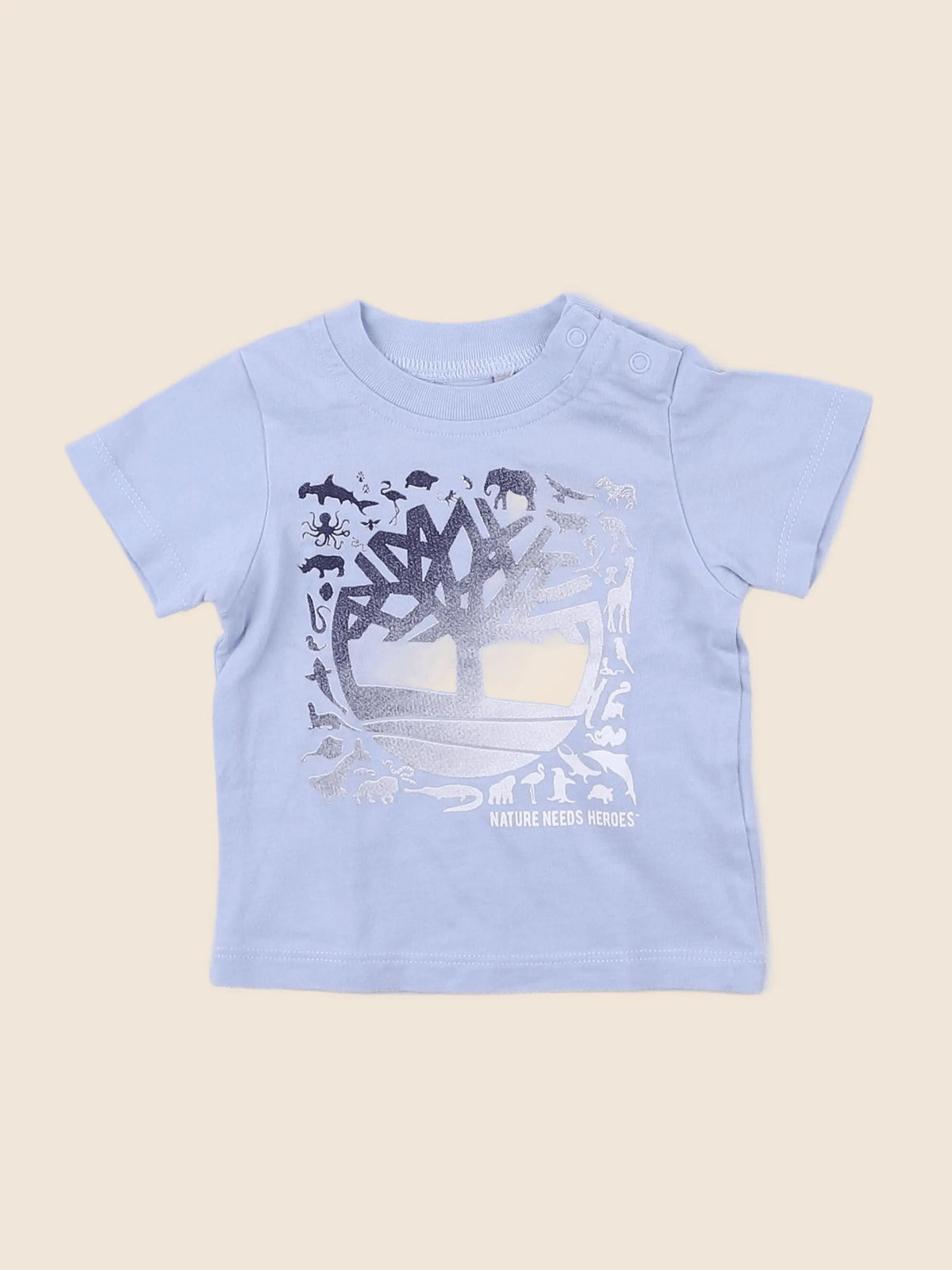 Timberland - tee-shirt bleu - 3 mois