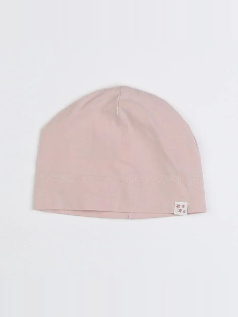 H&M - bonnet de naissance rose - 3/6 mois