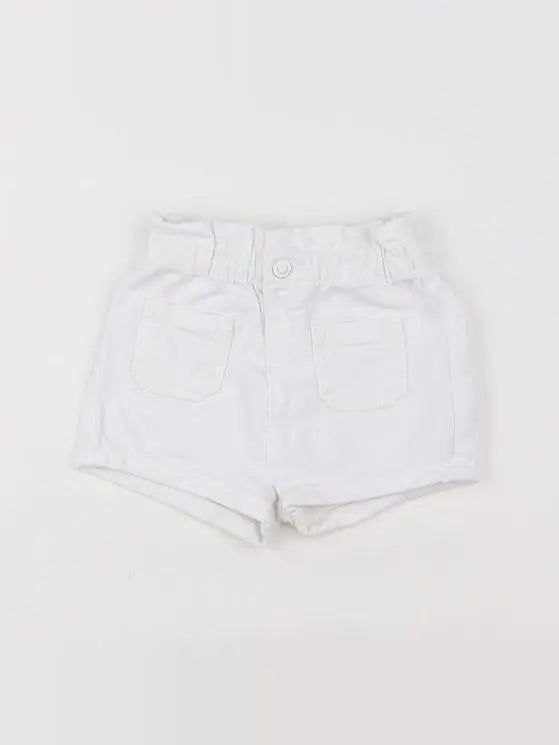 Vertbaudet - short blanc - 3 mois