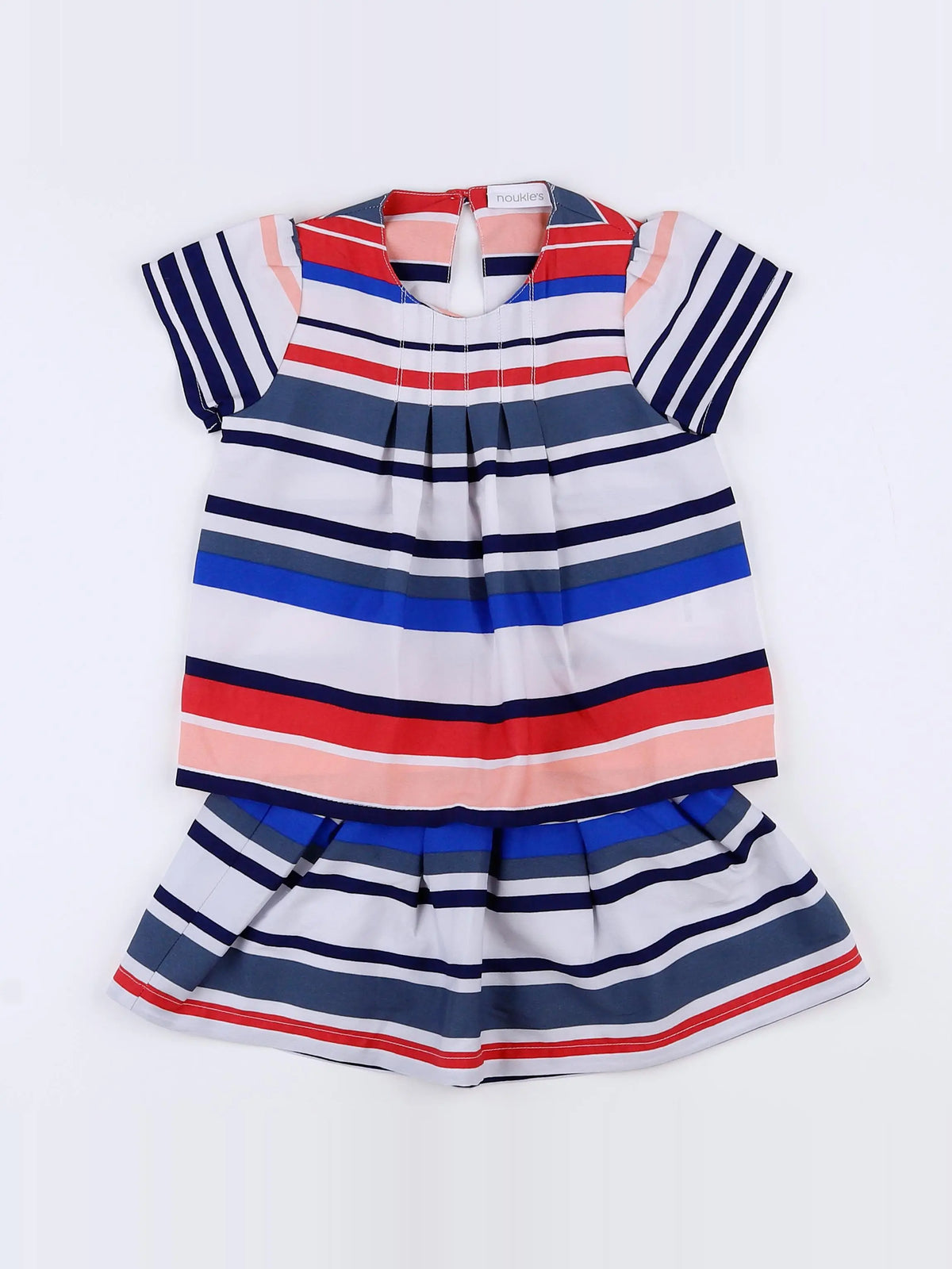 Noukie's - ensemble multicolore - 12 mois