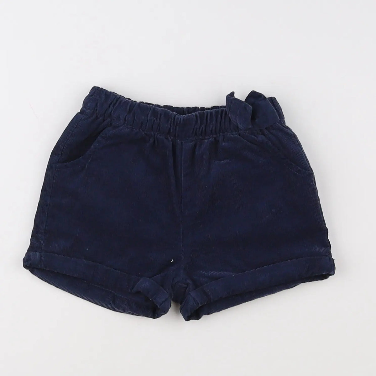 Vertbaudet - short bleu - 9 mois