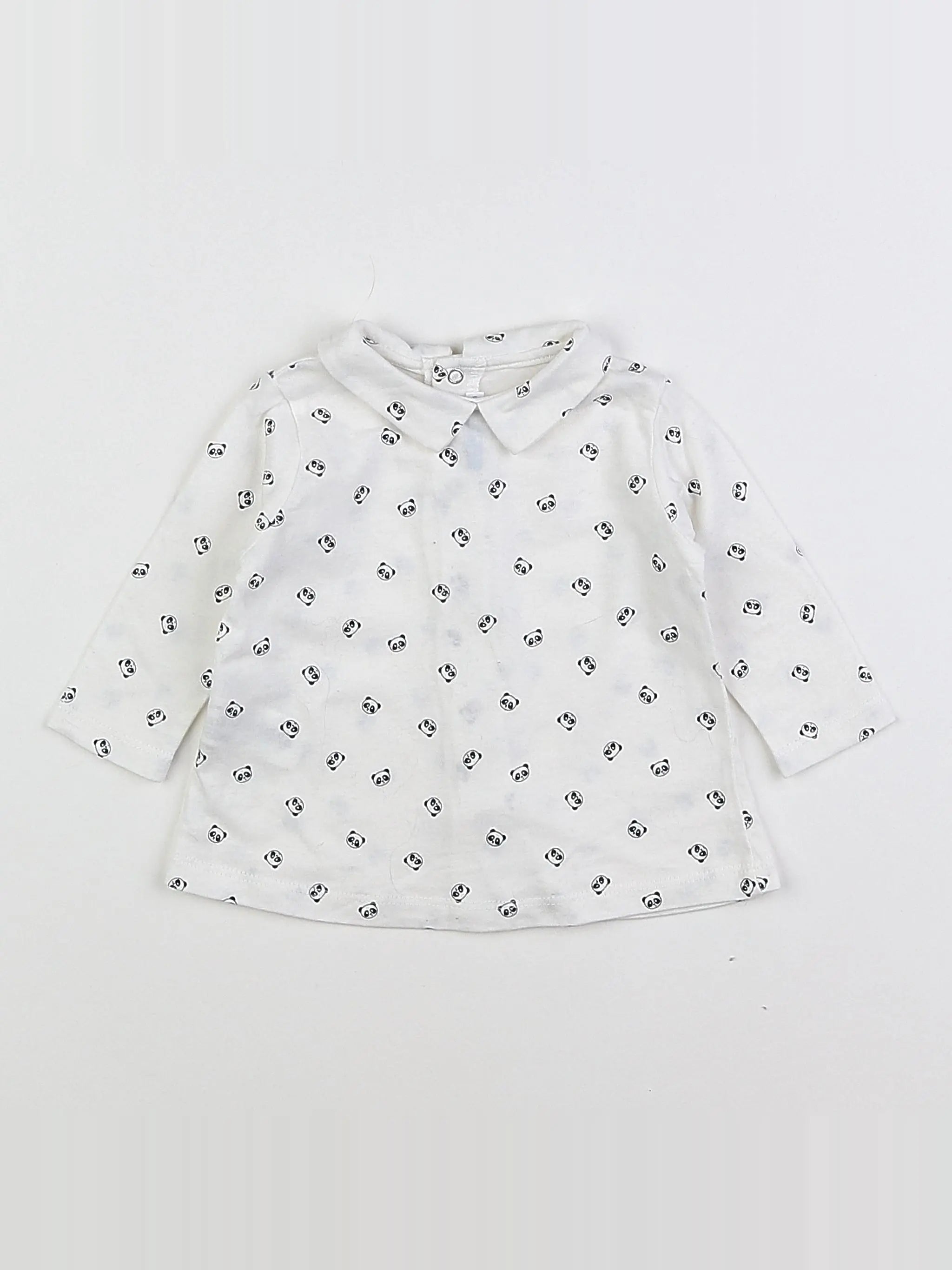 Boutchou - tee-shirt bleu - 6 mois