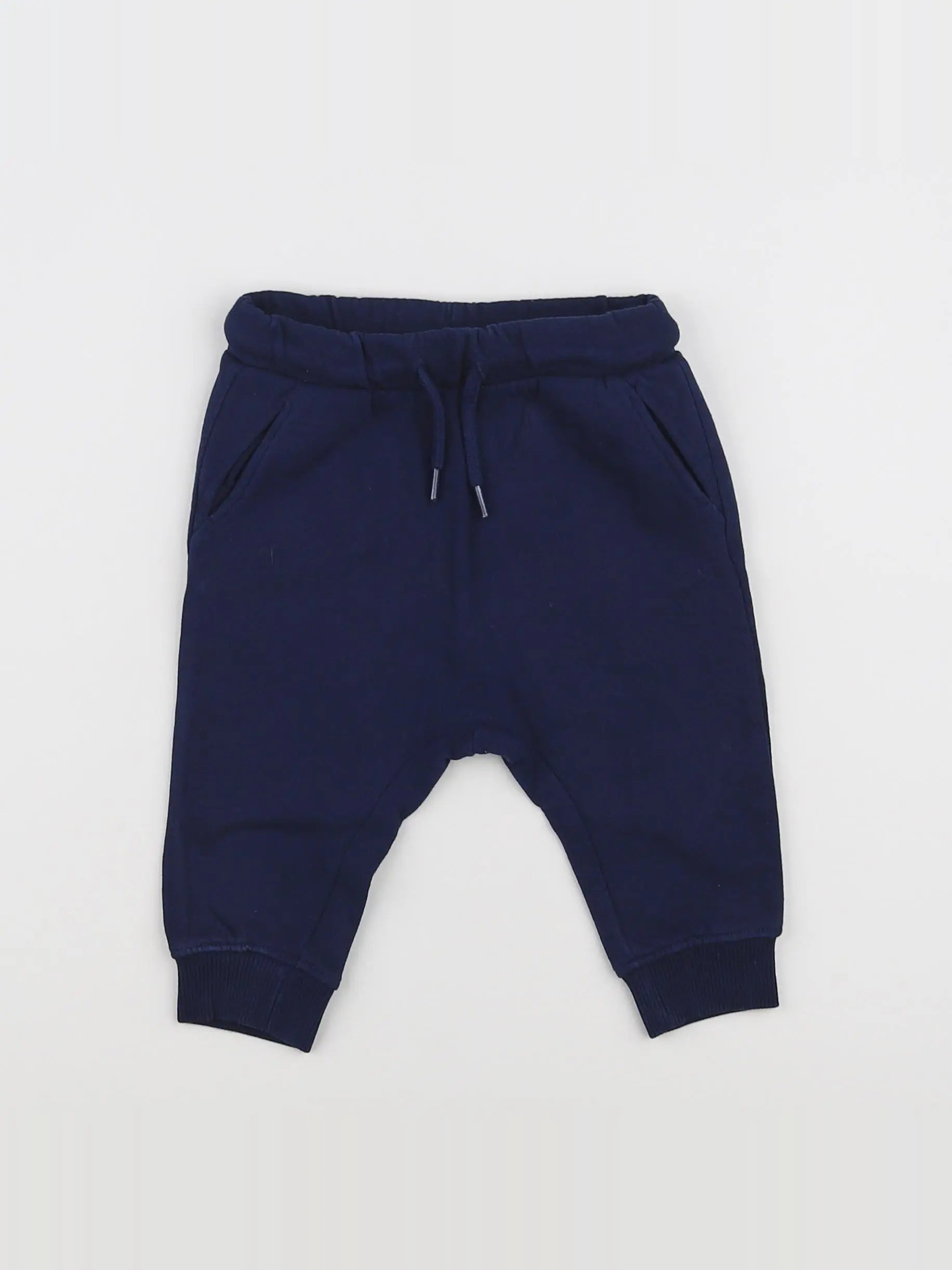 H&M - jogging bleu - 3/6 mois