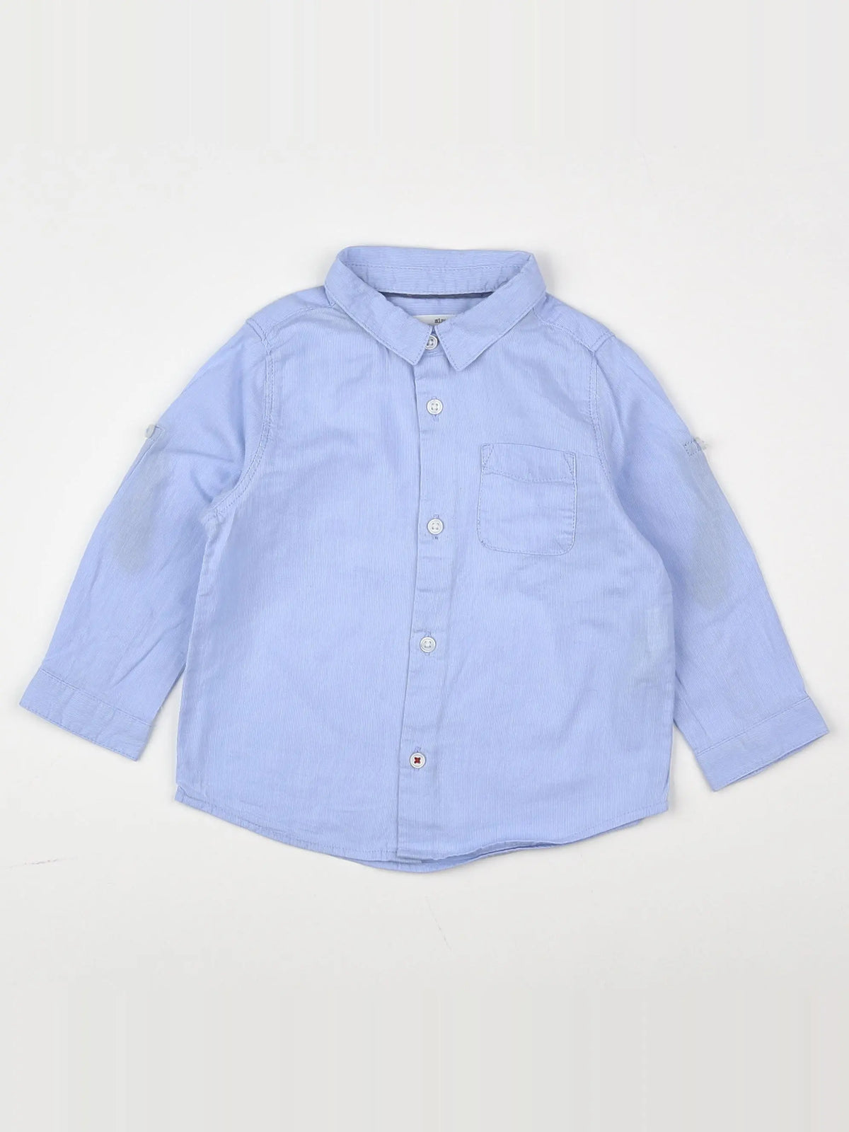 Zara - chemise bleu - 9/12 mois
