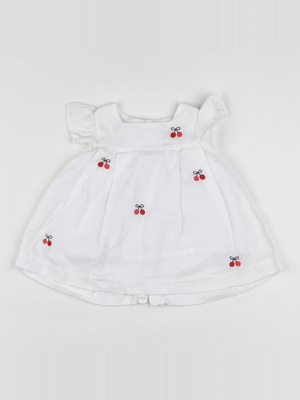 Jacadi - robe blanc - 6 mois