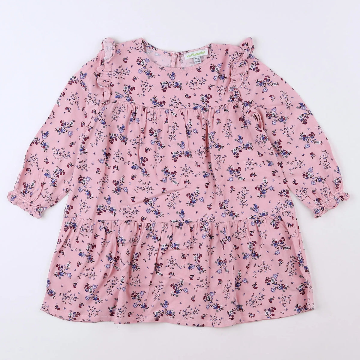 Vertbaudet - robe rose - 2 ans