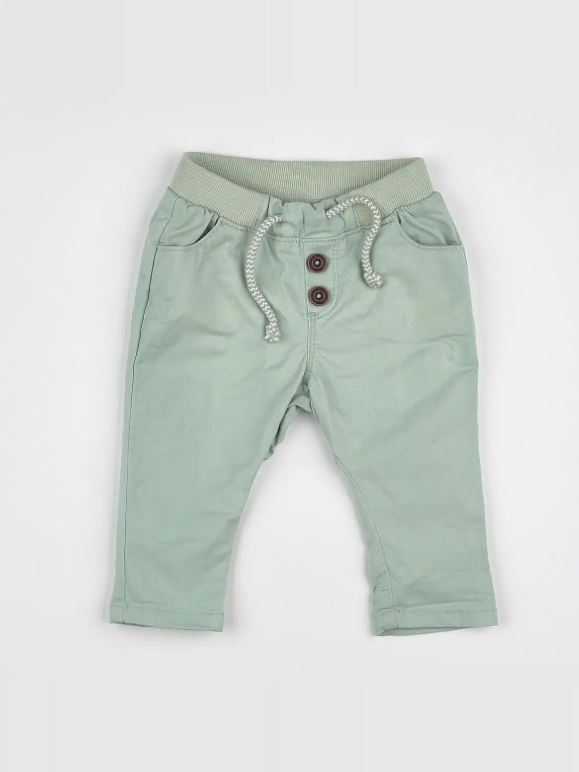 Tape à l'oeil - pantalon vert - 6 mois