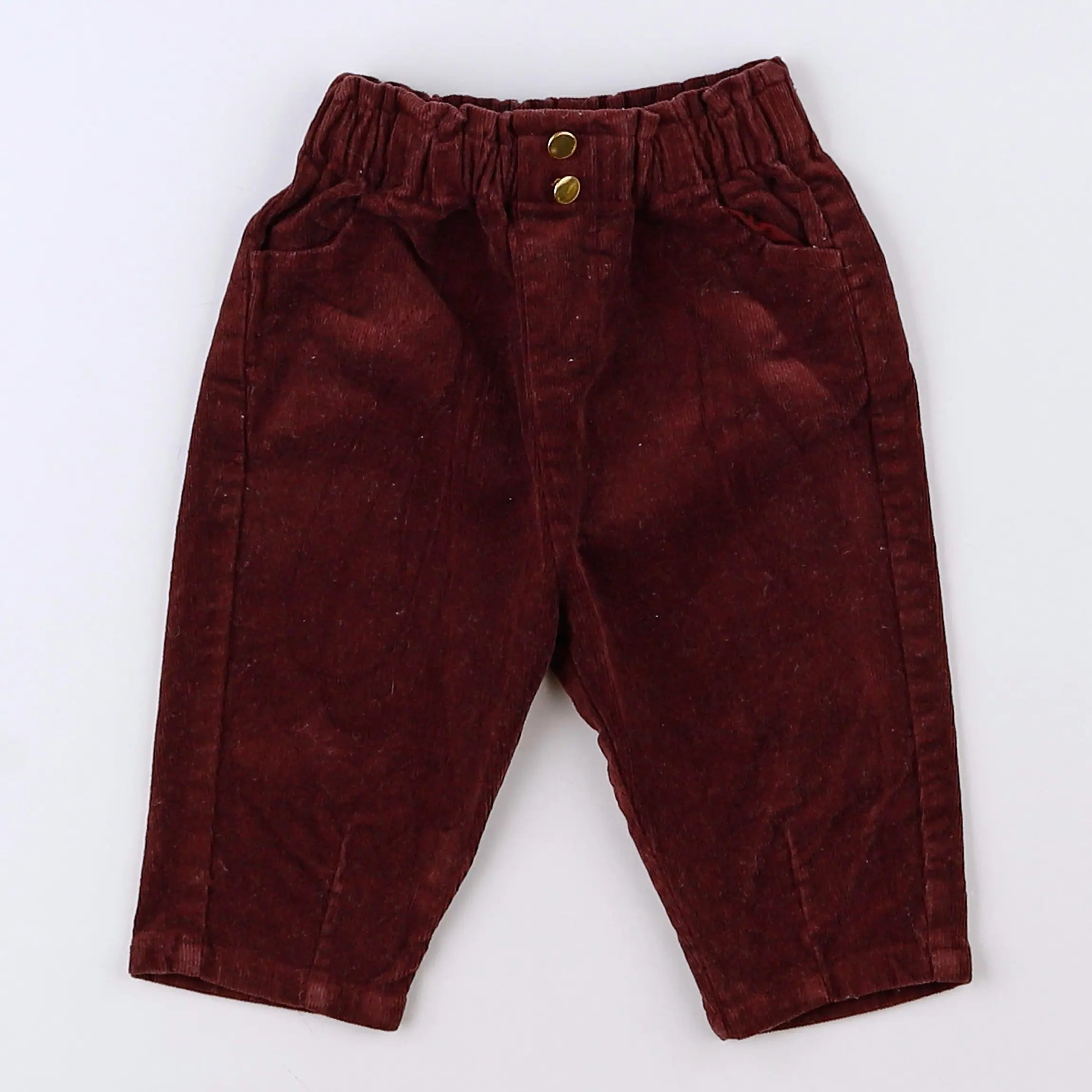 Vertbaudet - pantalon violet - 3 mois