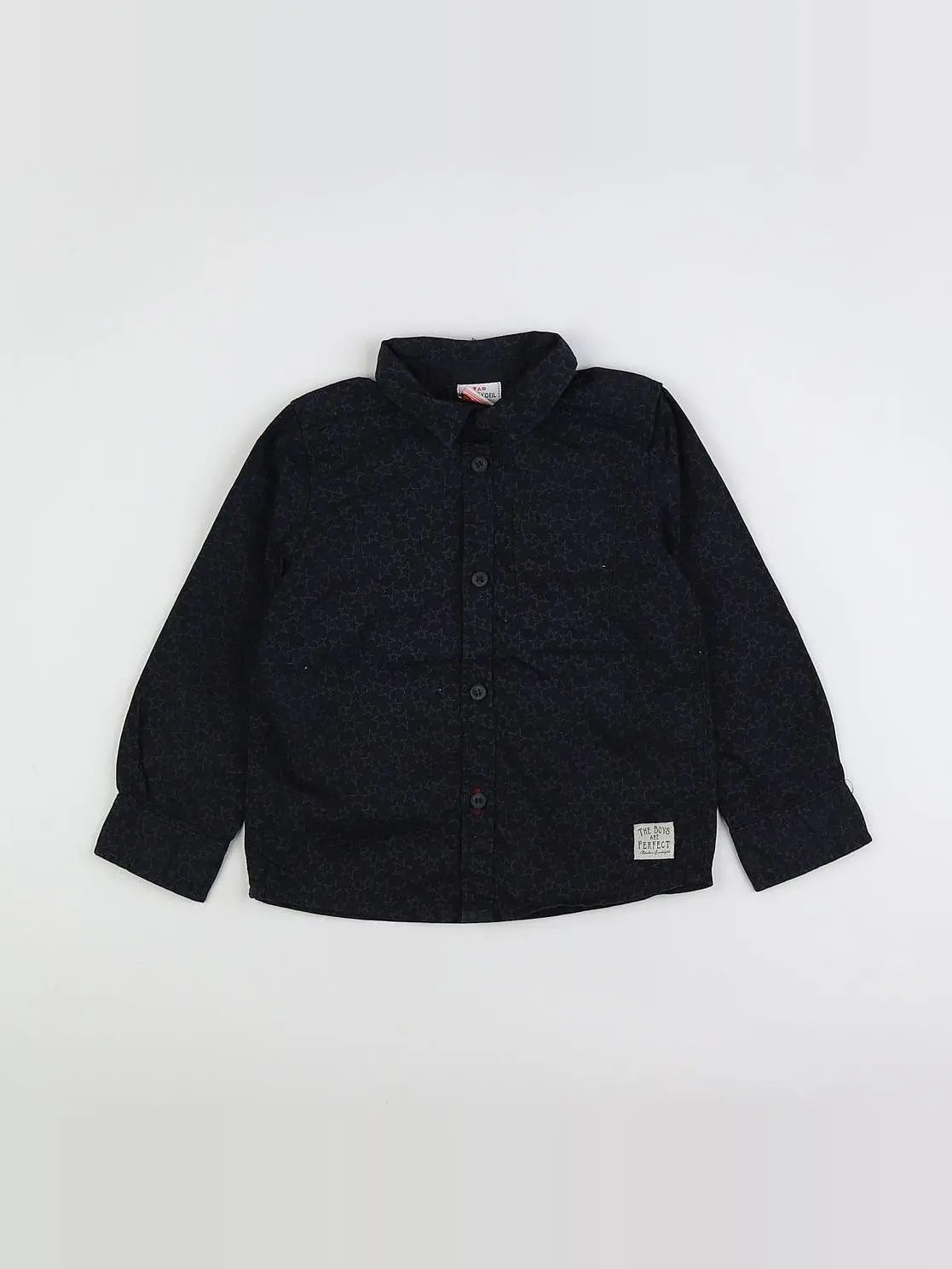Tape à l'oeil - chemise noir - 2 ans