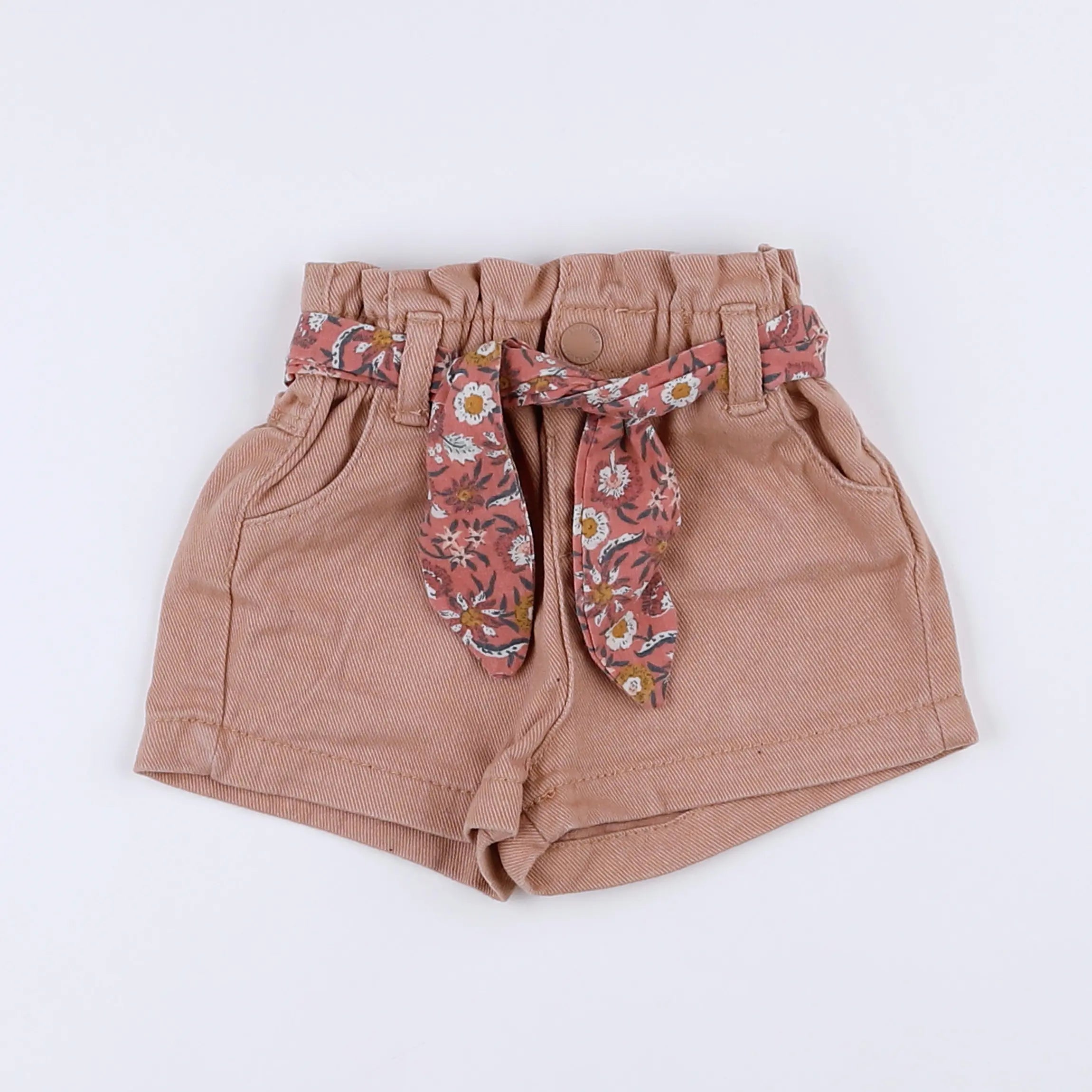 Vertbaudet - short rose - 9 mois