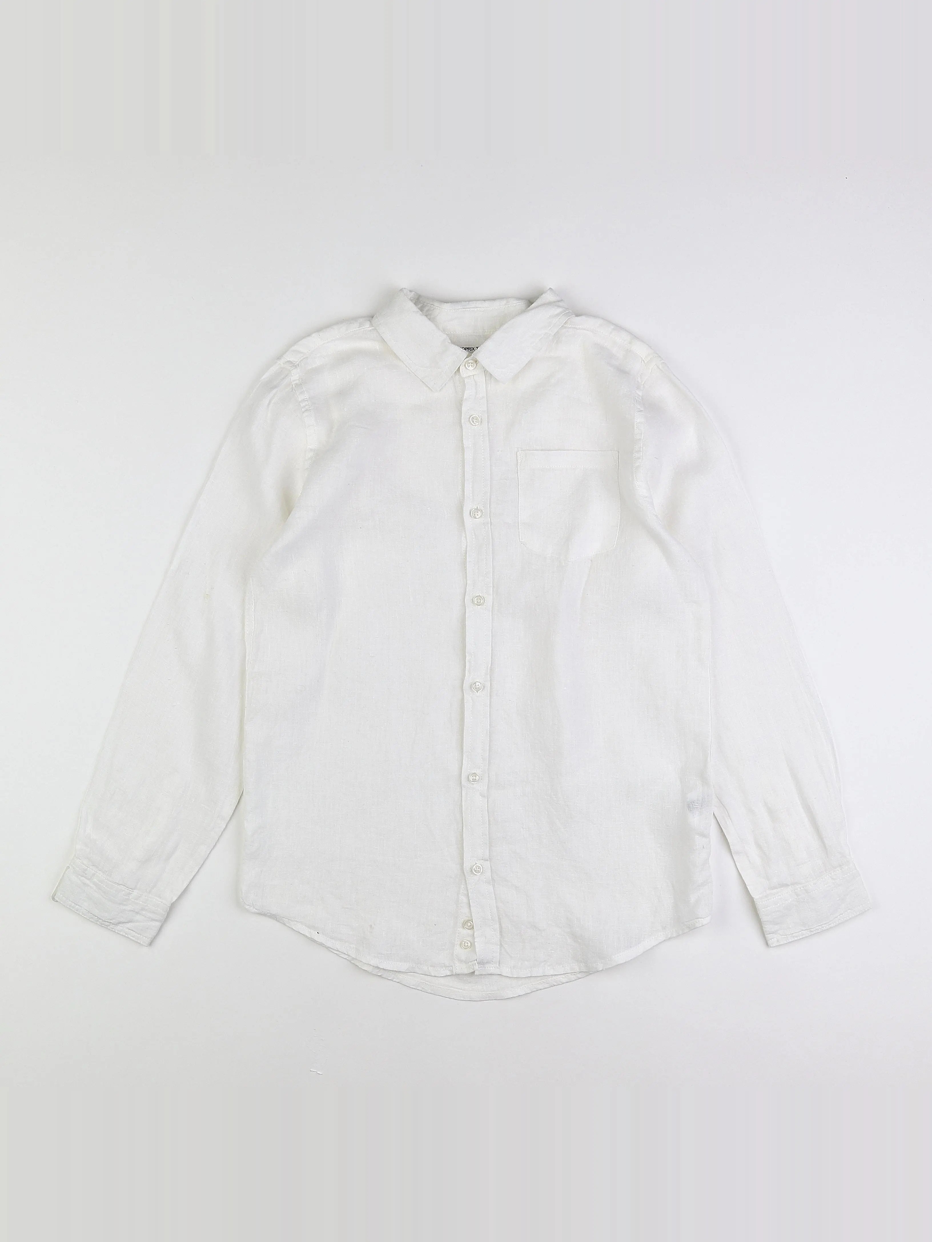 Monoprix - chemise blanc - 12 ans
