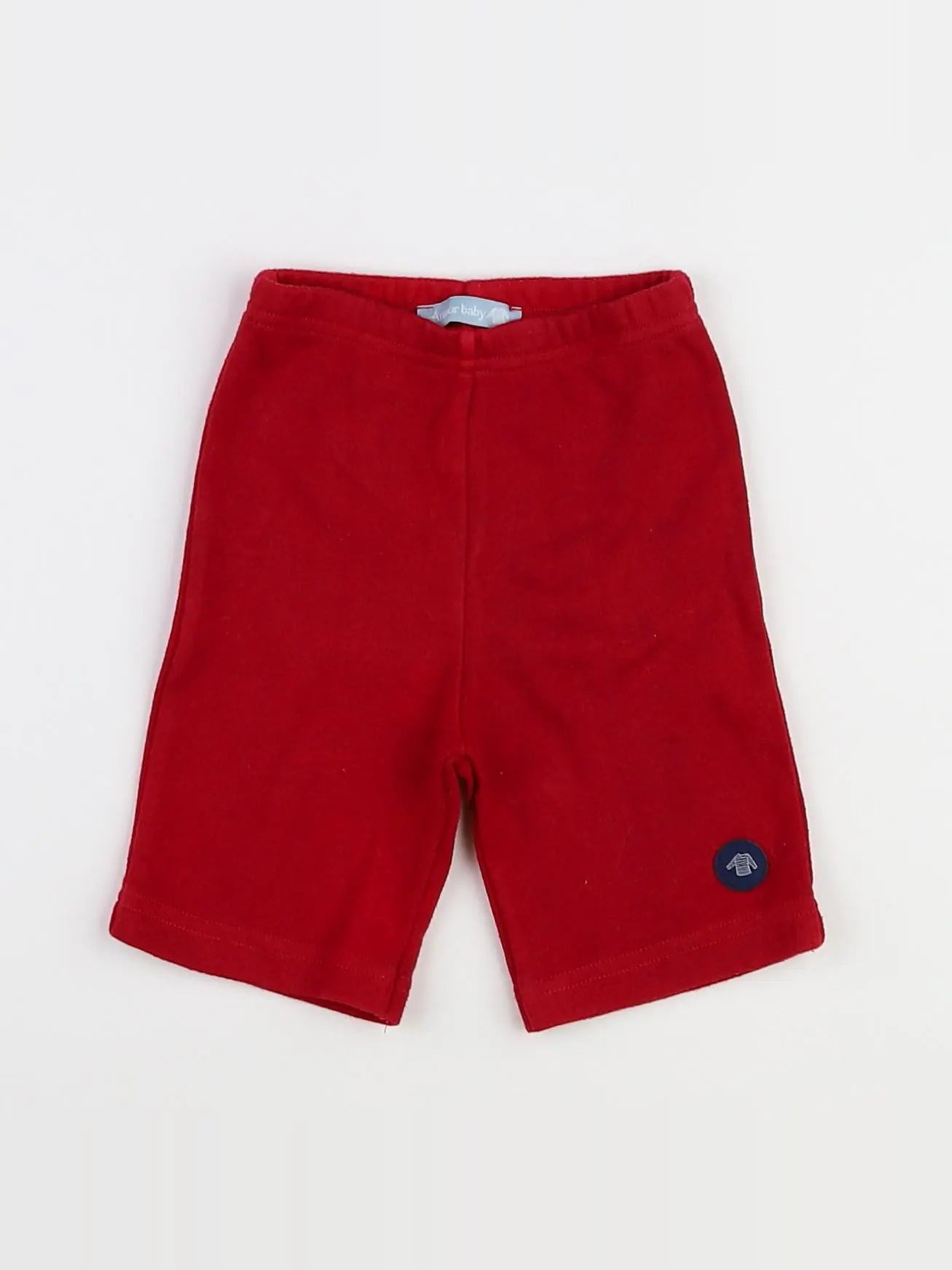 Armor Lux - short rouge - 12/18 mois