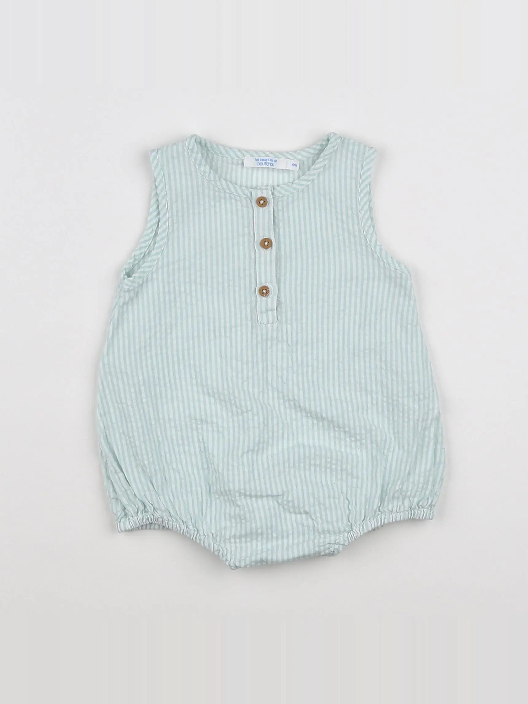 Boutchou - combinaison vert - 3 mois