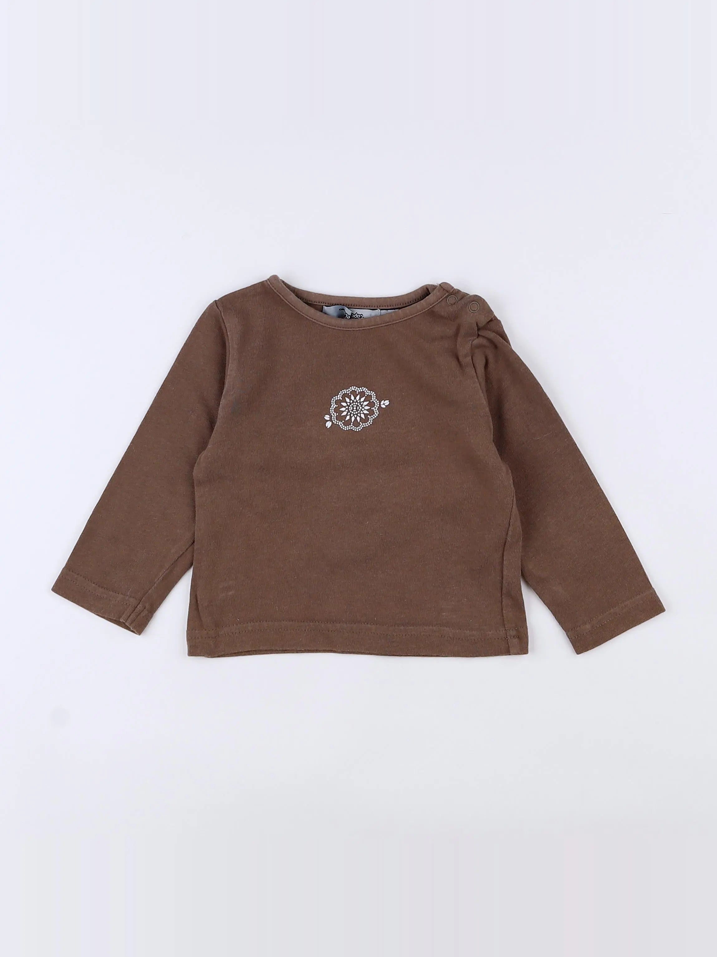 Tape à l'oeil - tee-shirt marron - 6 mois