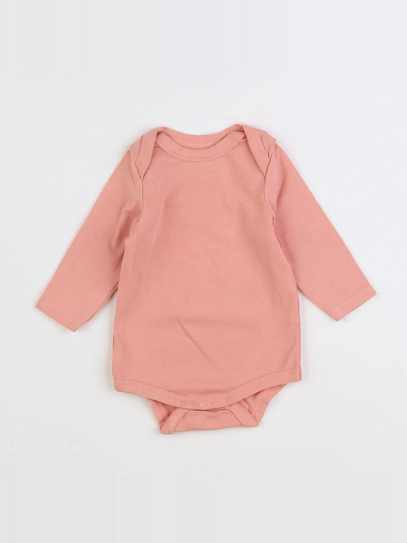 Tape à l'oeil - body rose - 0 mois