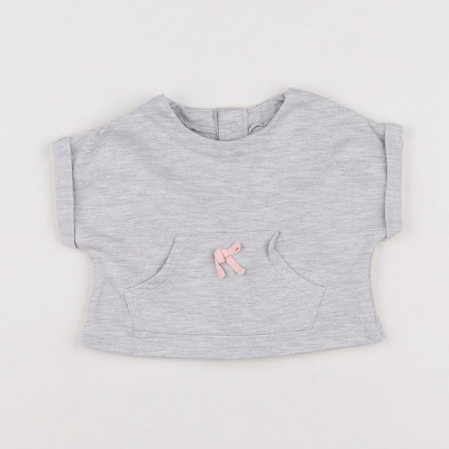 Vertbaudet - tee-shirt gris - 3 mois
