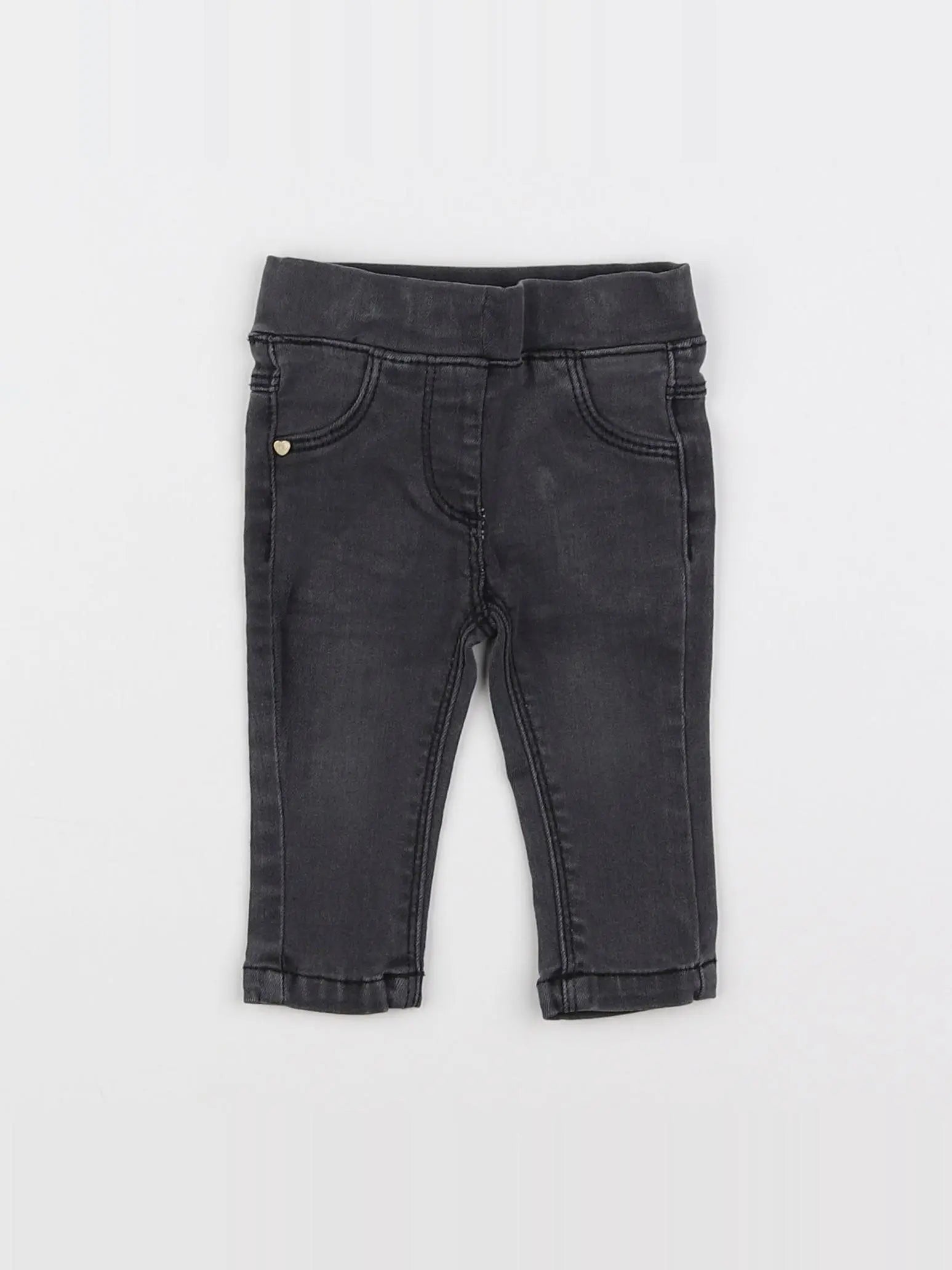Tape à l'oeil - jegging gris - 3 mois