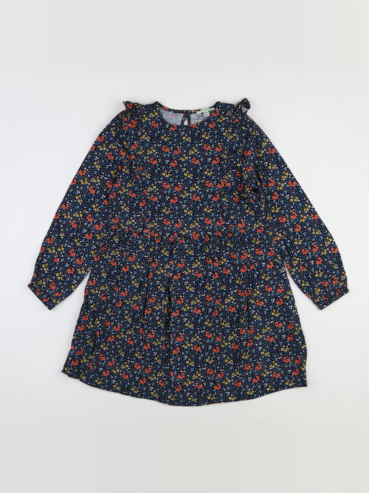 Vertbaudet - robe multicolore - 9 ans