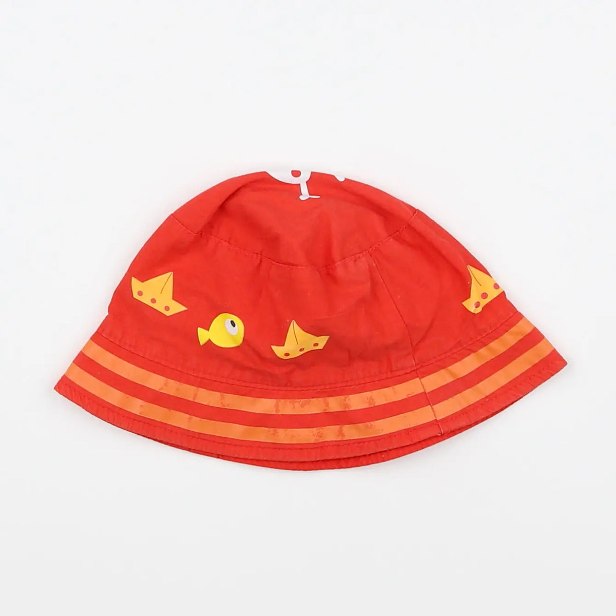 DPAM - chapeau rouge, orange - 18 mois à 2 ans