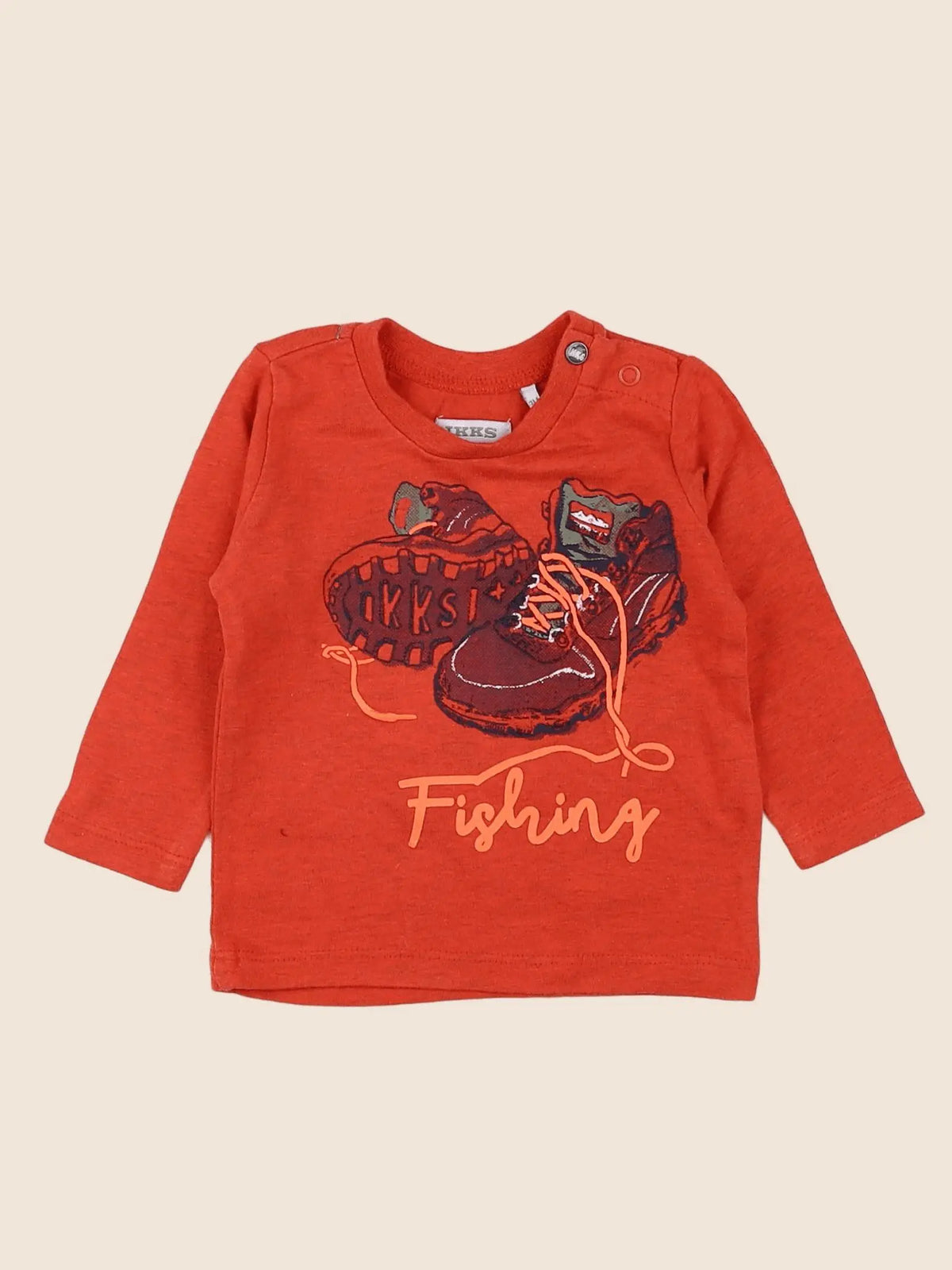 IKKS - tee-shirt orange - 3 mois