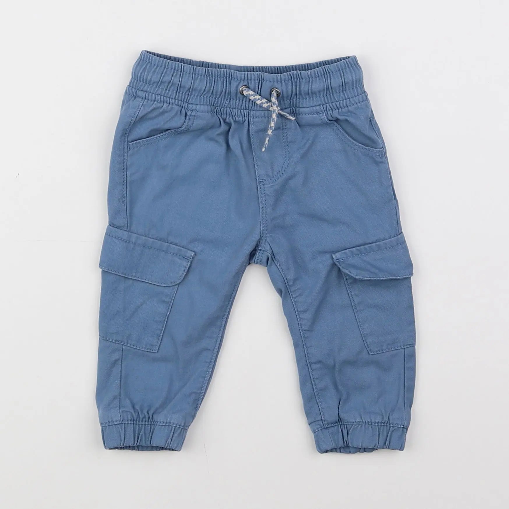 Vertbaudet - pantalon bleu - 6 mois