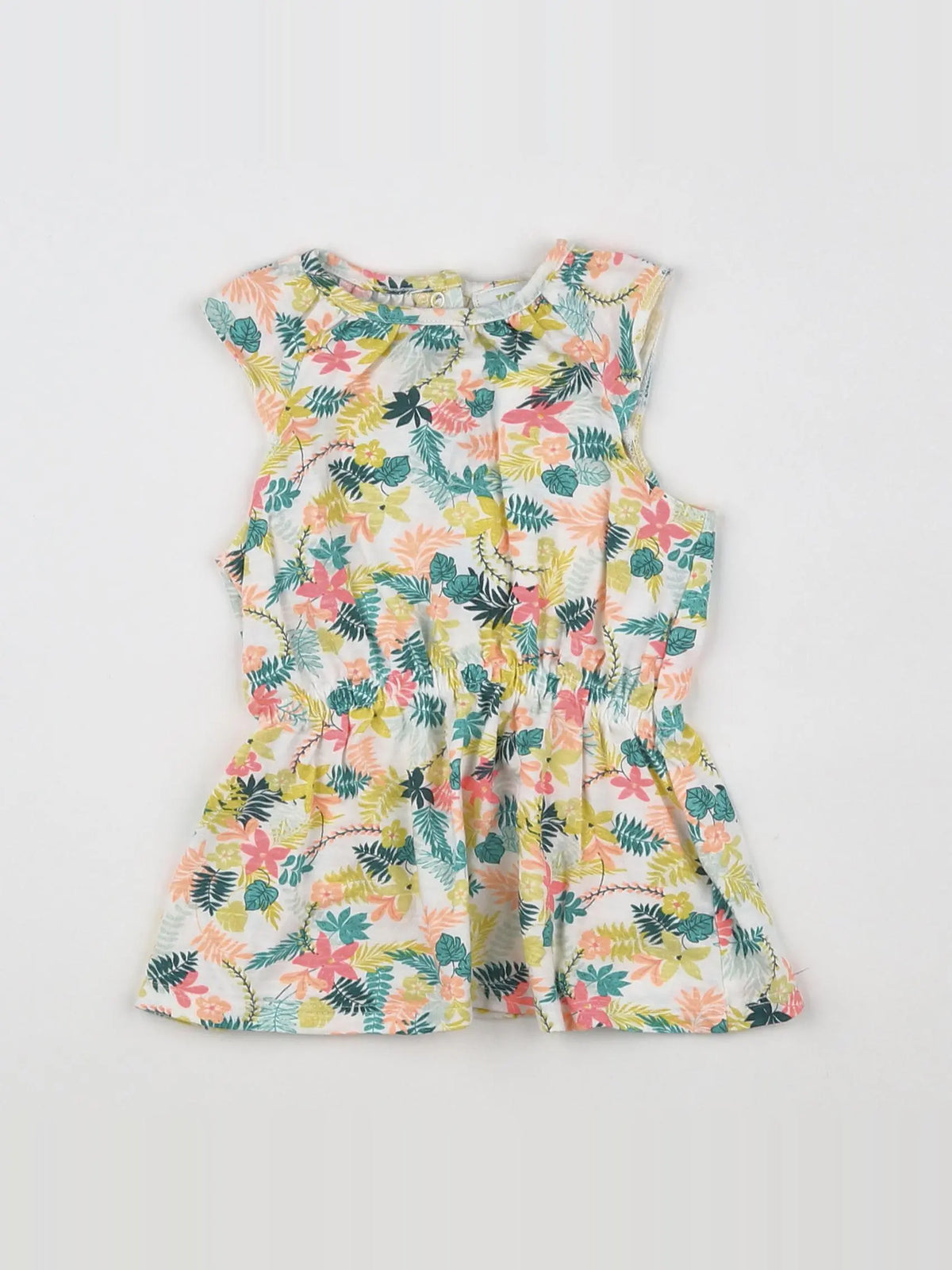 Tape à l'oeil - robe multicolore - 9 mois