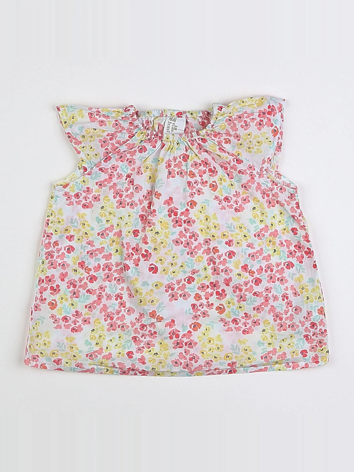H&M - blouse multicolore - 9/12 mois