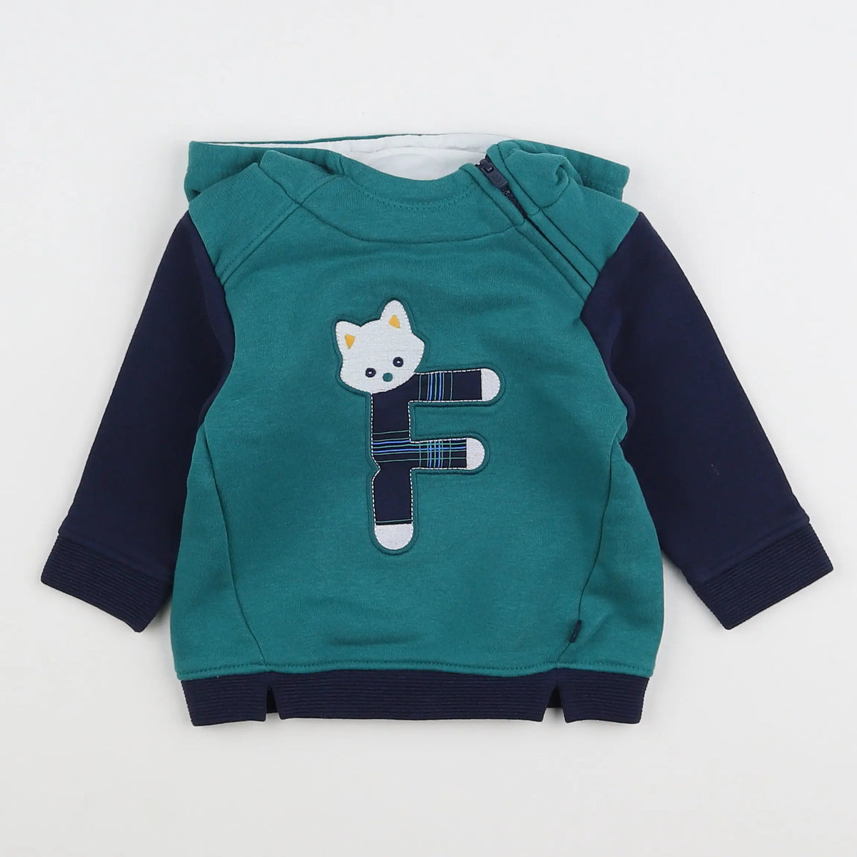 Obaïbi - sweat vert - 6 mois