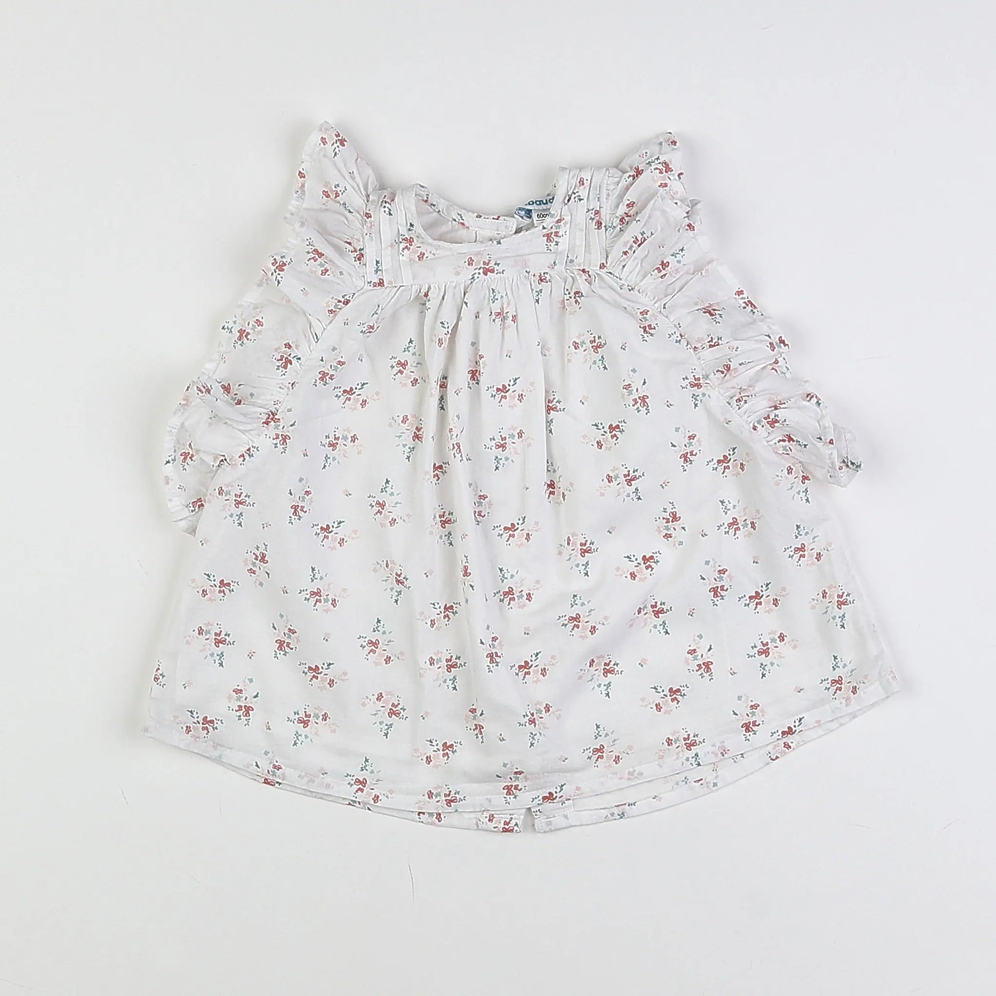 Vertbaudet - robe blanc - 3 mois