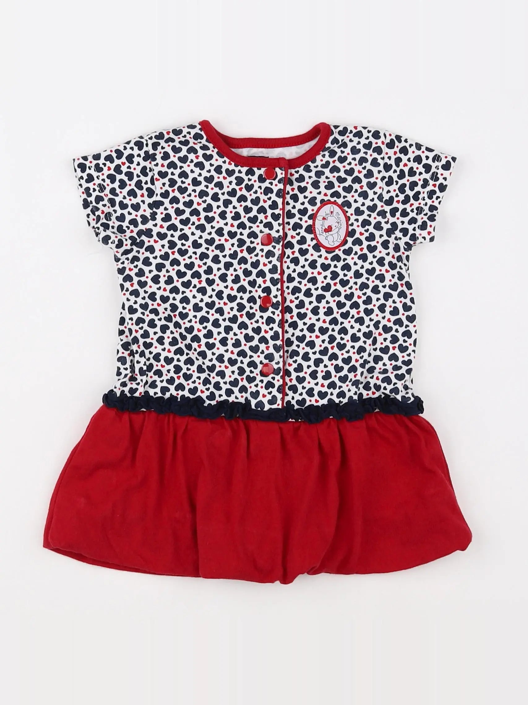 Terre de marins - robe multicolore - 9 mois